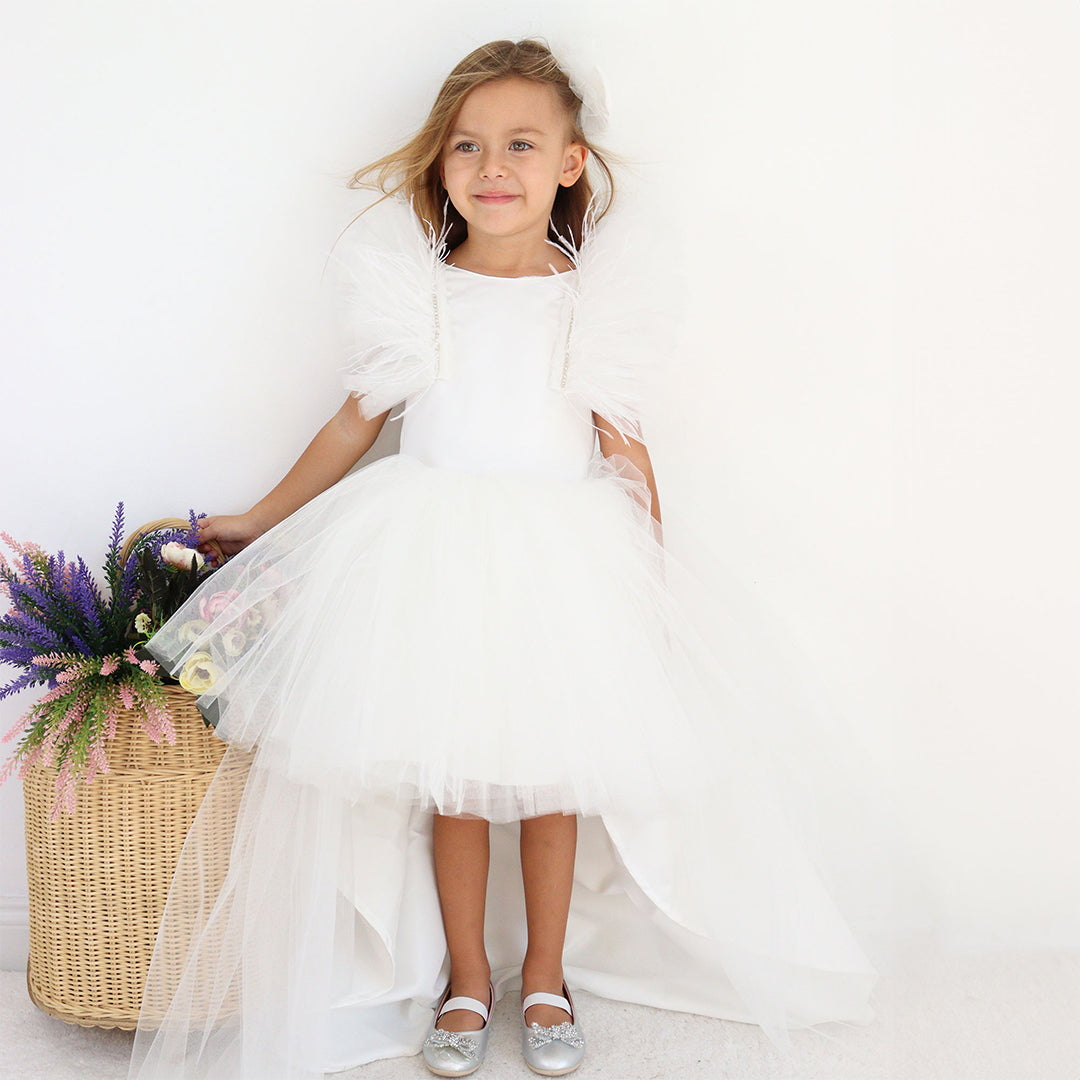 Maria White Party Dress