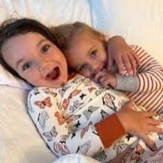Monarch Butterfly Pj Set In Infant-toddler Sizes
