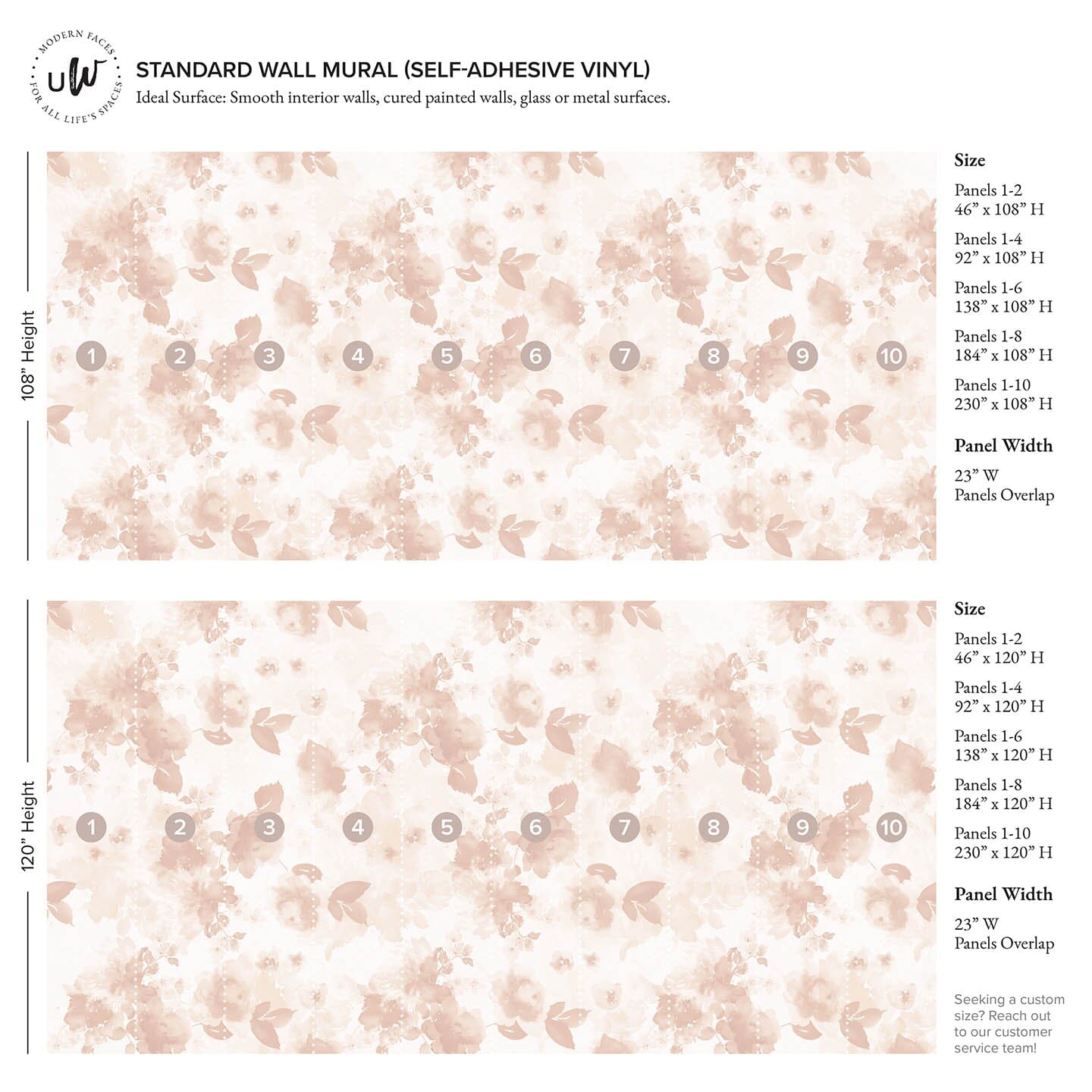 Marigold Mural In Blush