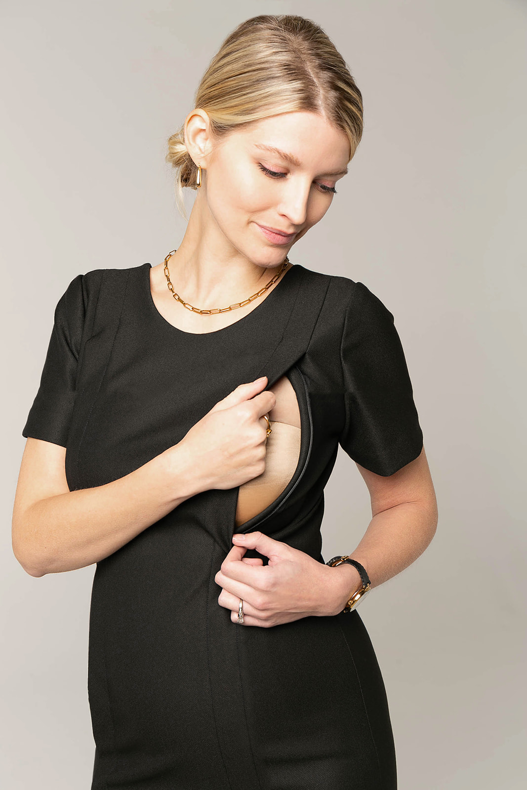 The Boardroom Maternity & Nursing Dress