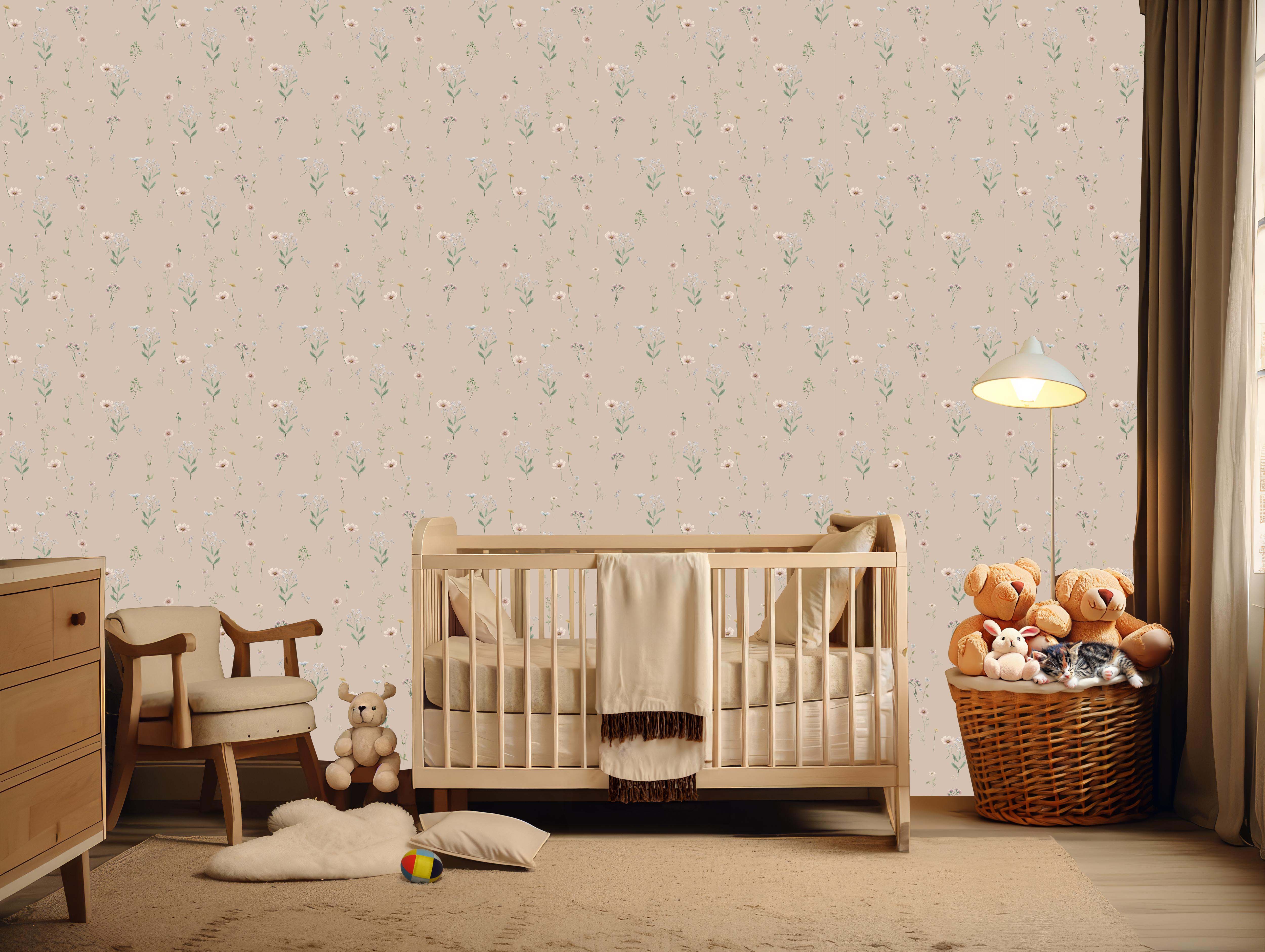 Marta Wallpaper By Emily Cooper Art