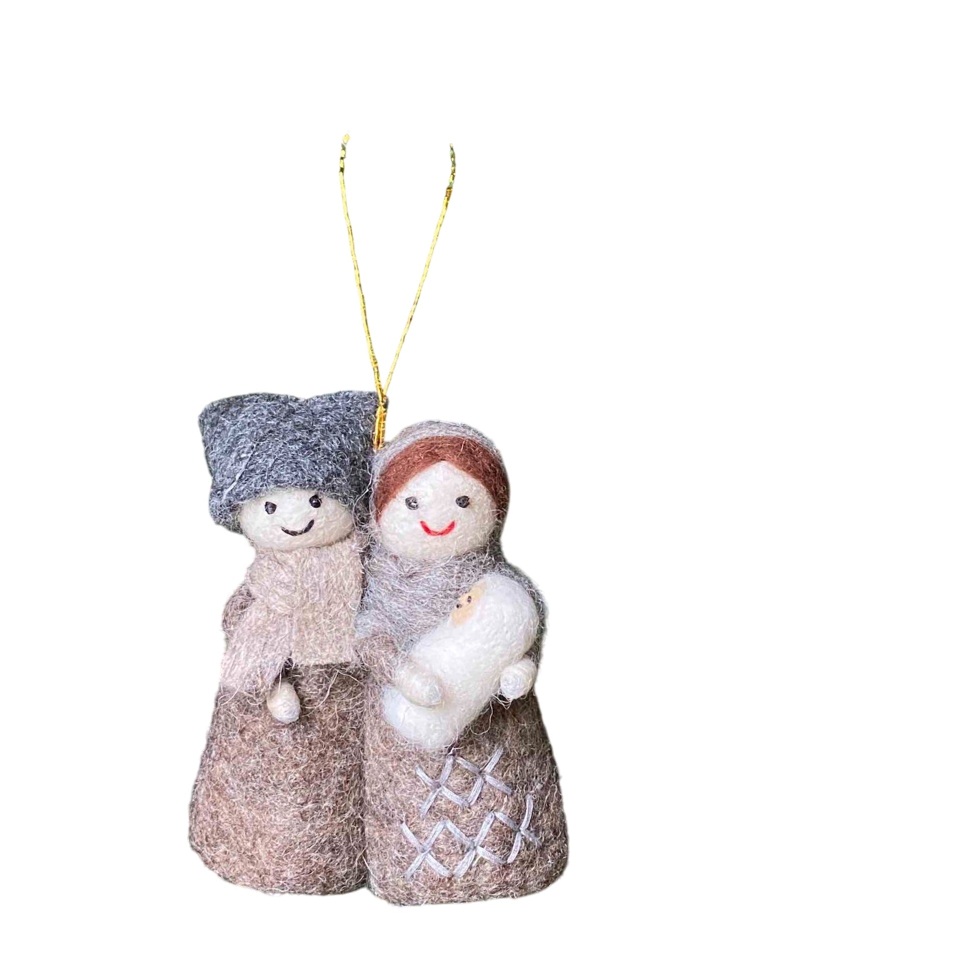 Felt Ornament - The Nativity Scene