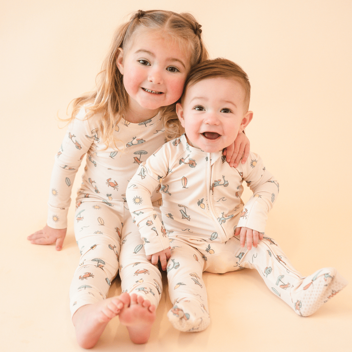 Bamboo 2-way Convertible Zip Romper