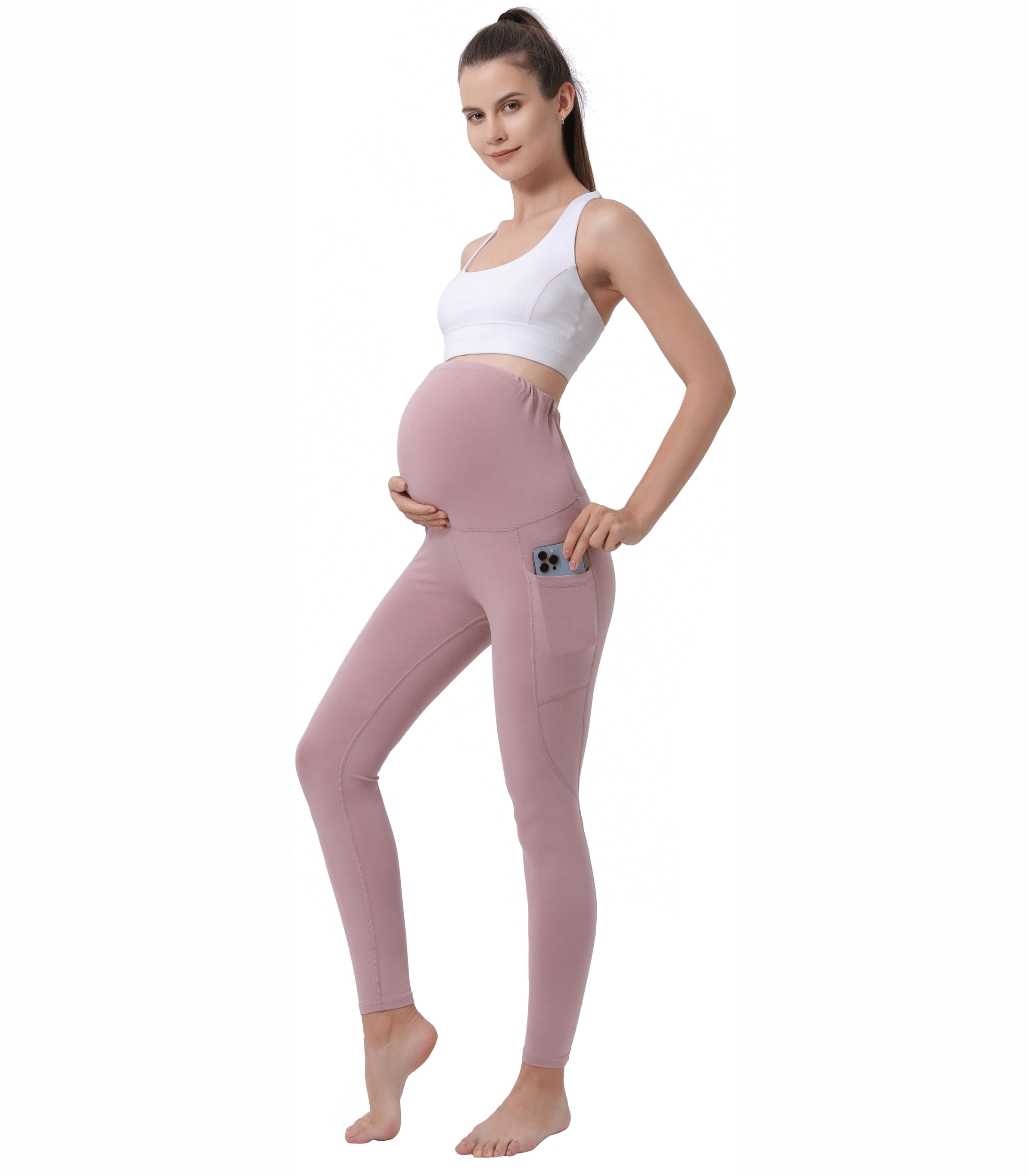 Pregnancy Yoga Pants With Pockets