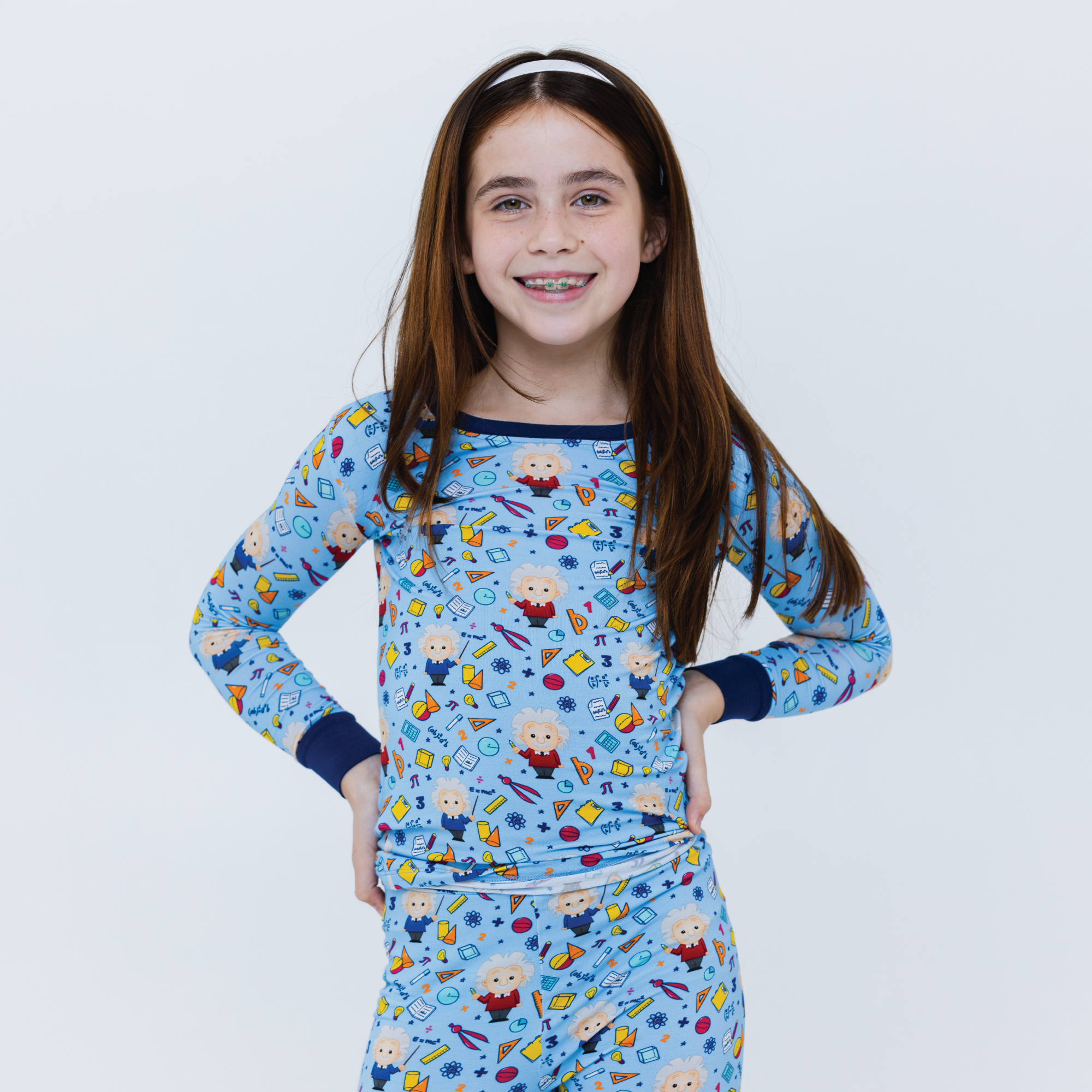 Mathematical Marvel Long Sleeve Pajamas