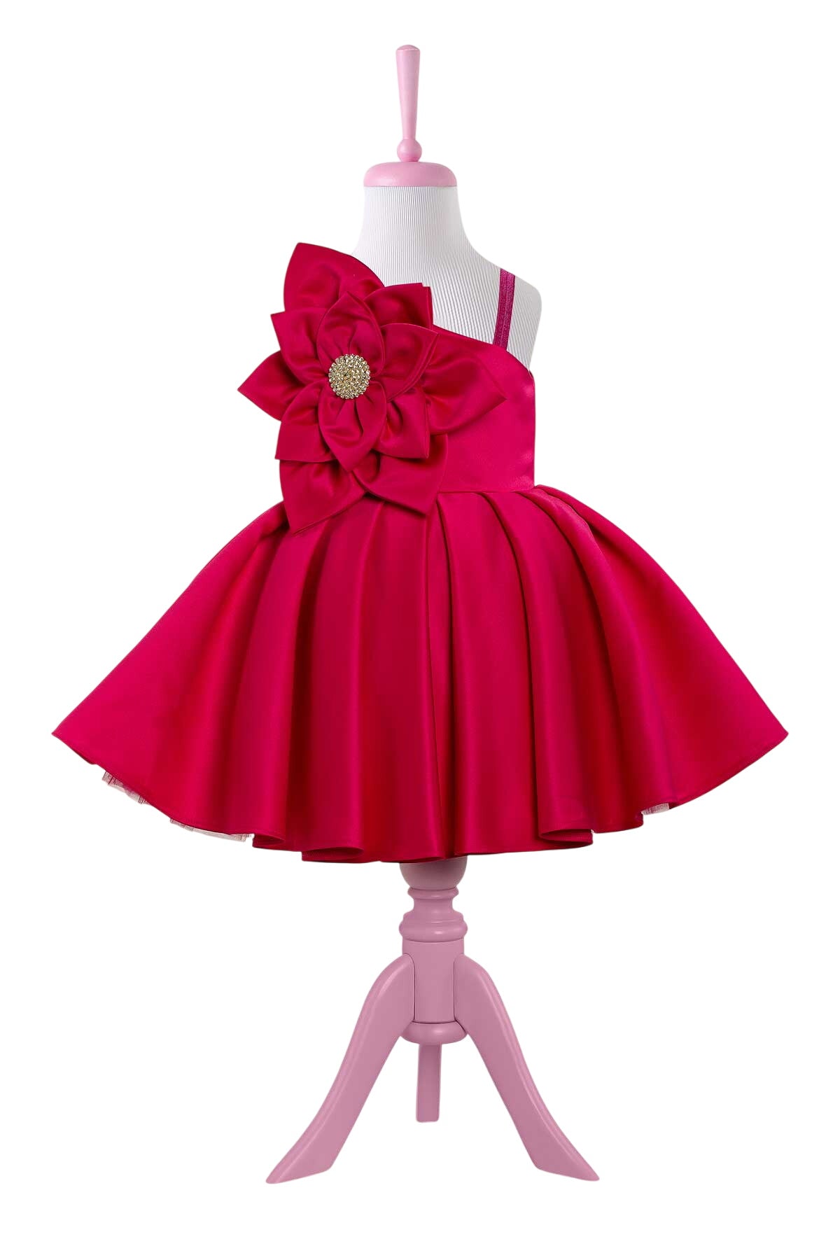 Maya Hot Pink Party Dress