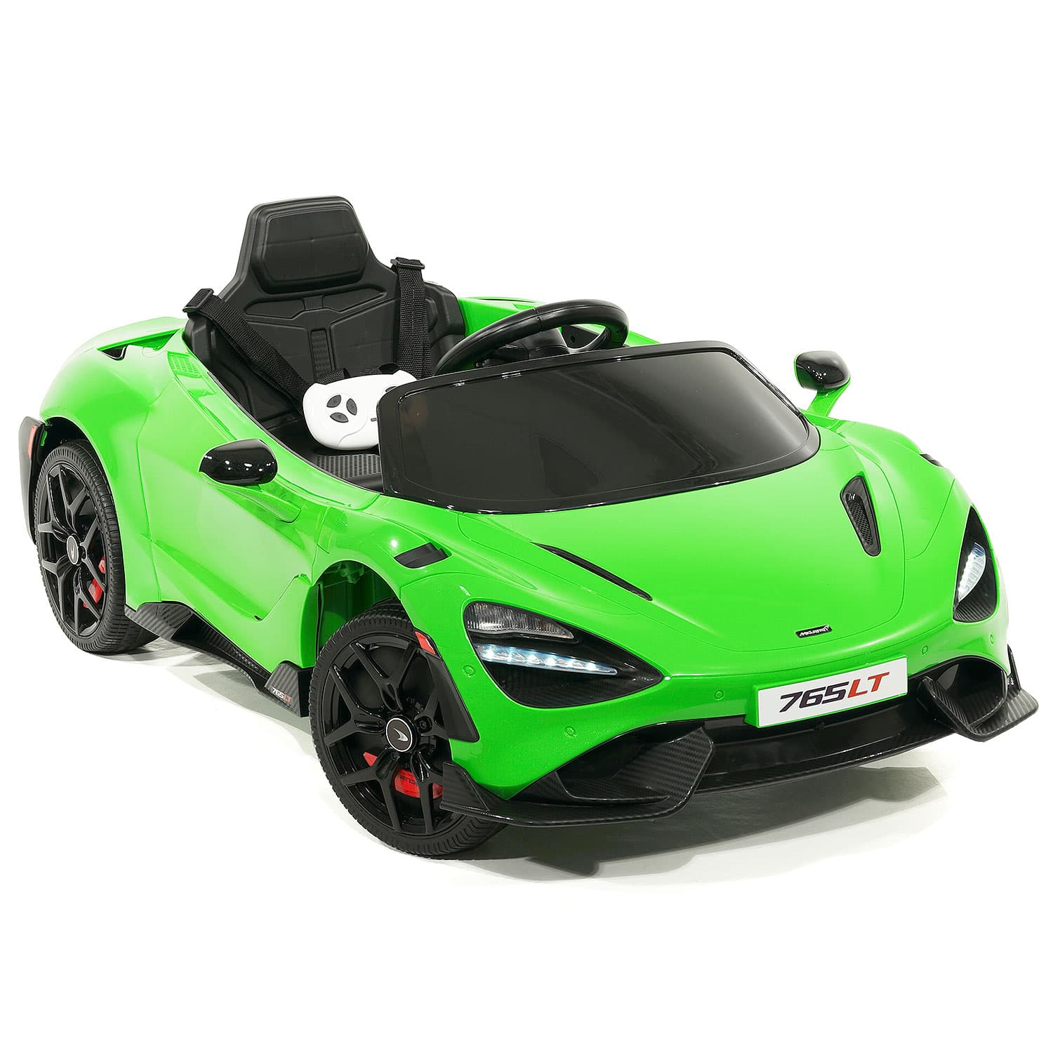 Mclaren 765lt 12v Kids Ride-on Car With R/c Parental Remote | Green