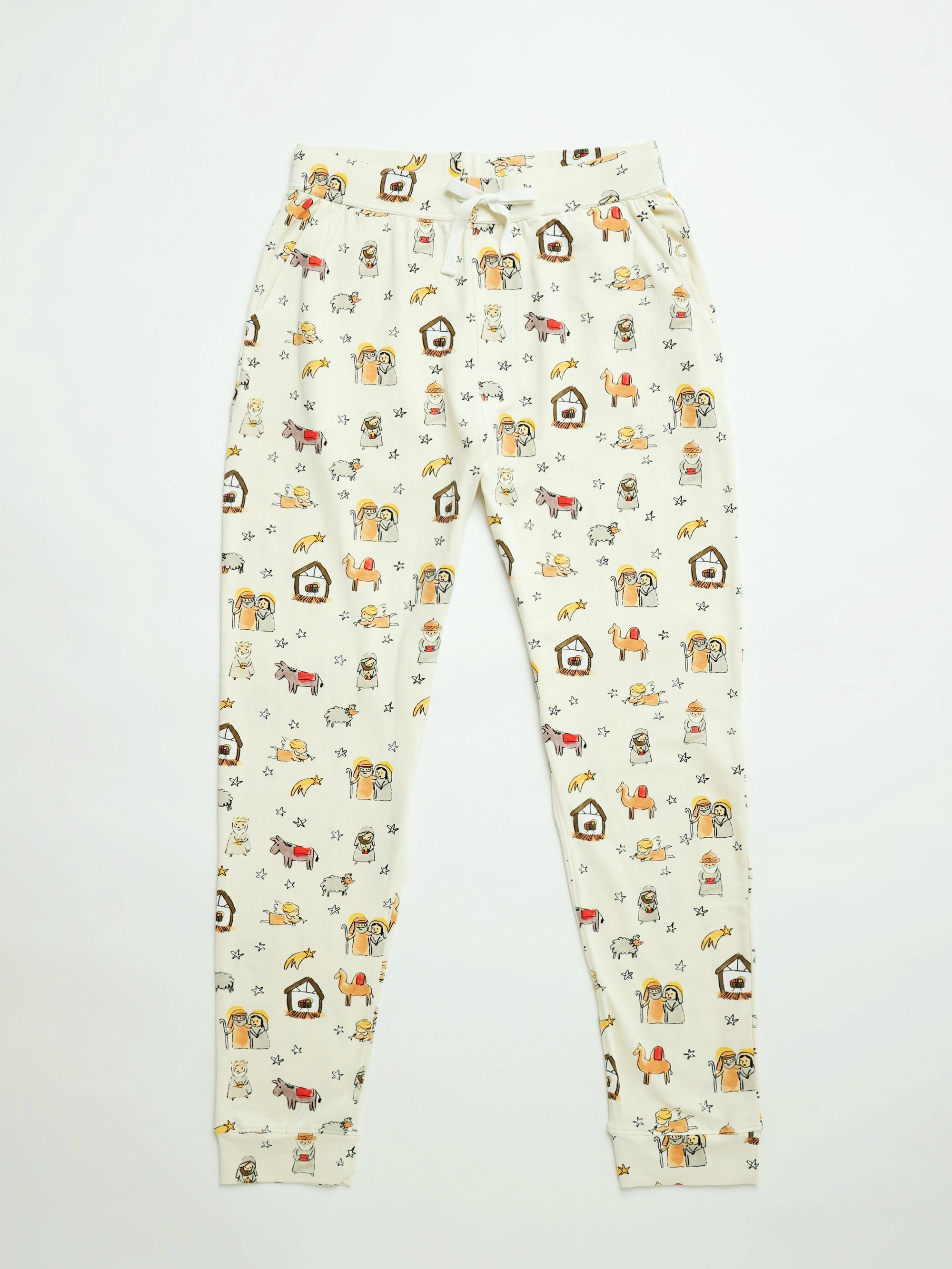 Away In A Manger Men's Pj Set Cotton