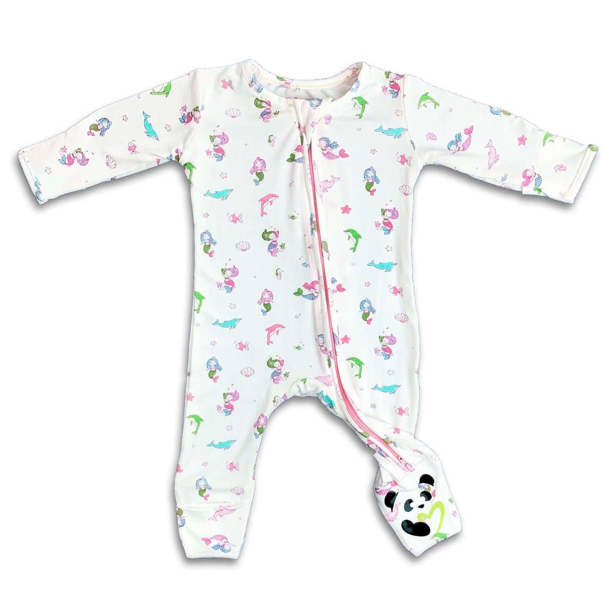 Mermaid Bamboo Convertible Footie