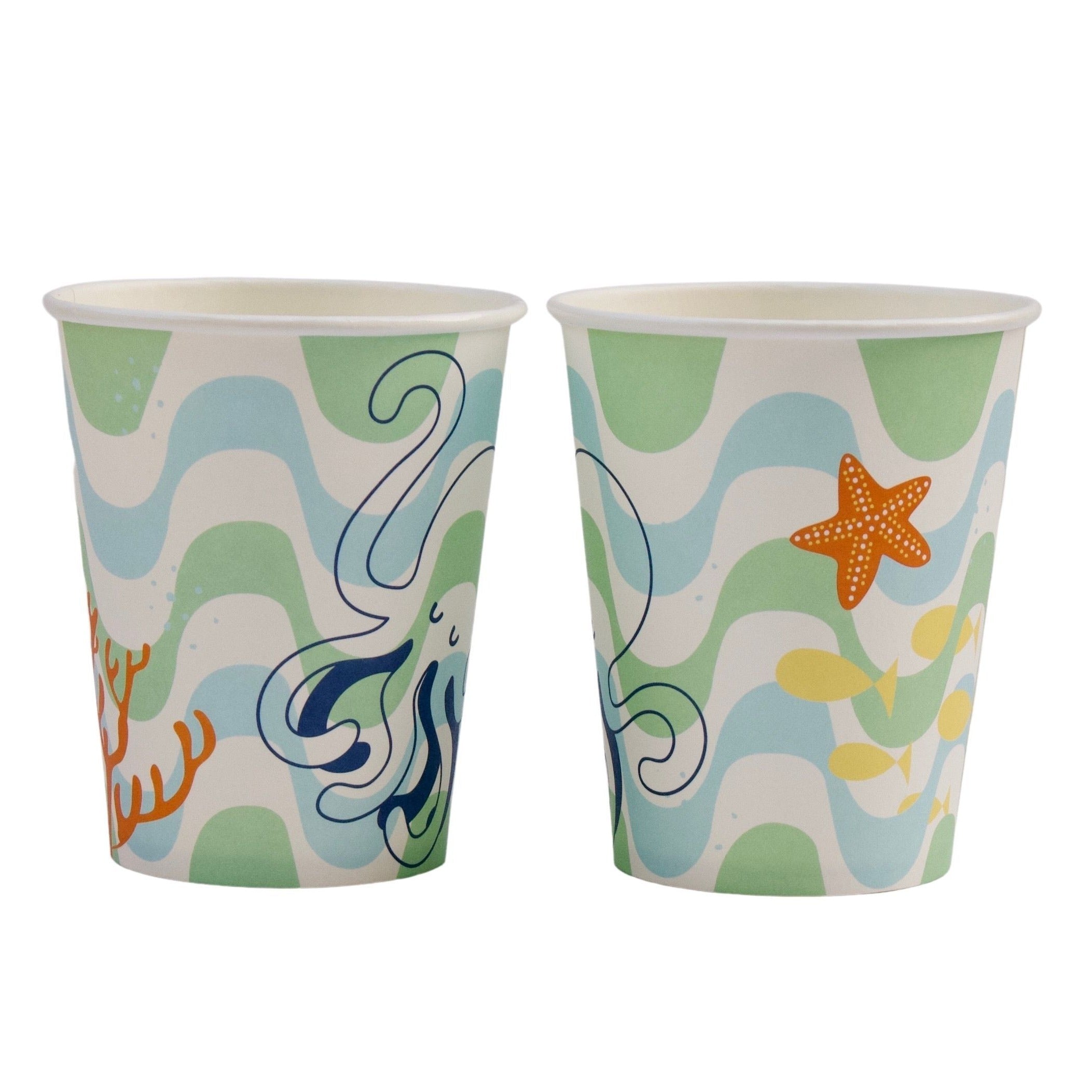 Merry Mermaids Cups (set Of 8)