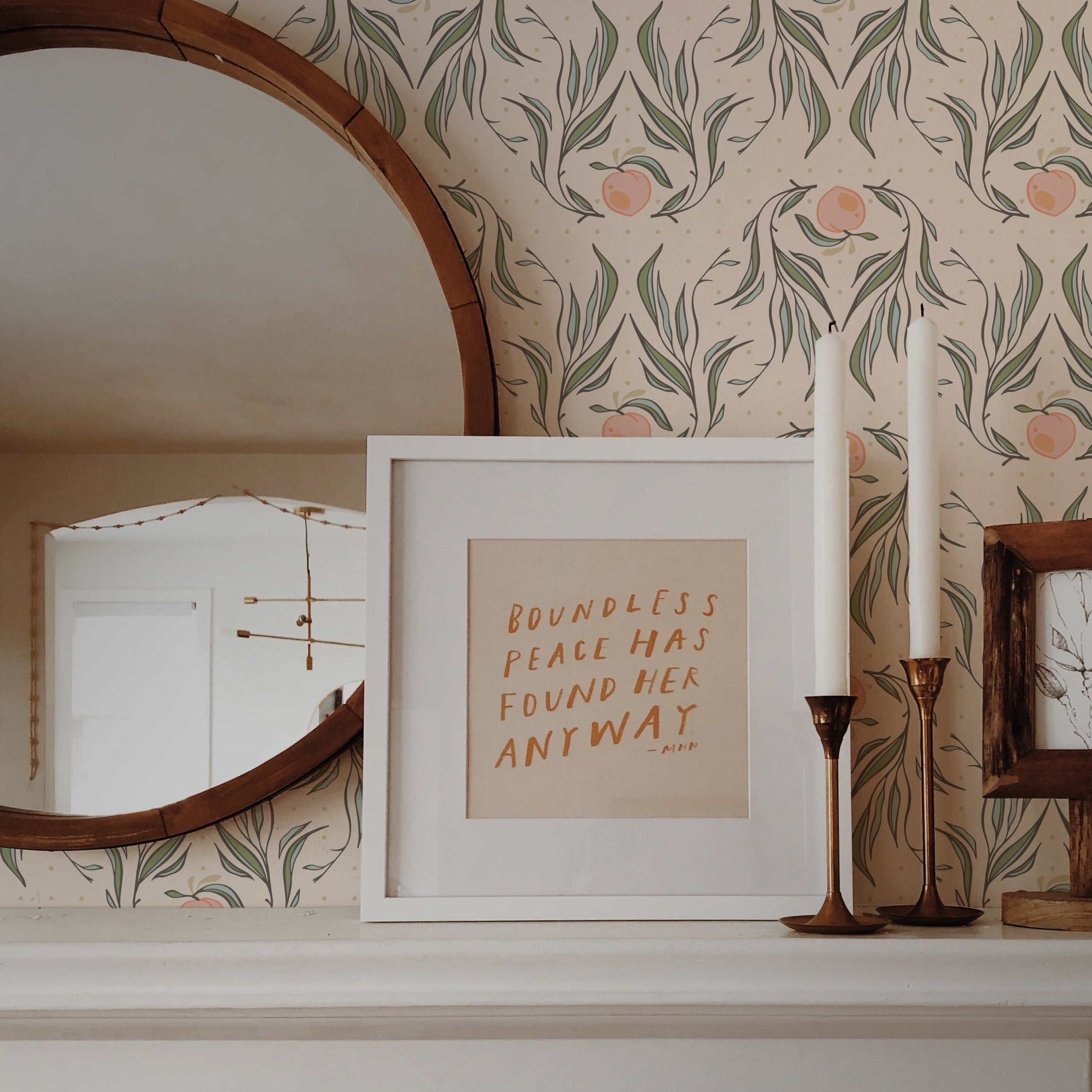 Mia Wallpaper By Erin Silliman Designs