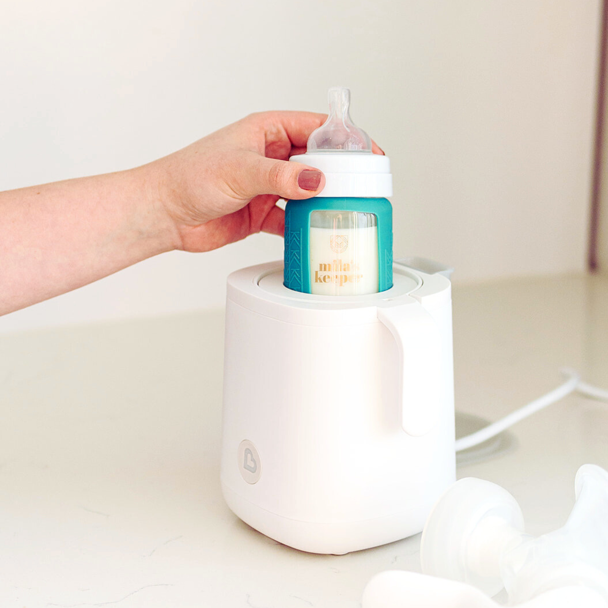 Glass Breast Milk Bottles (set Of 2)