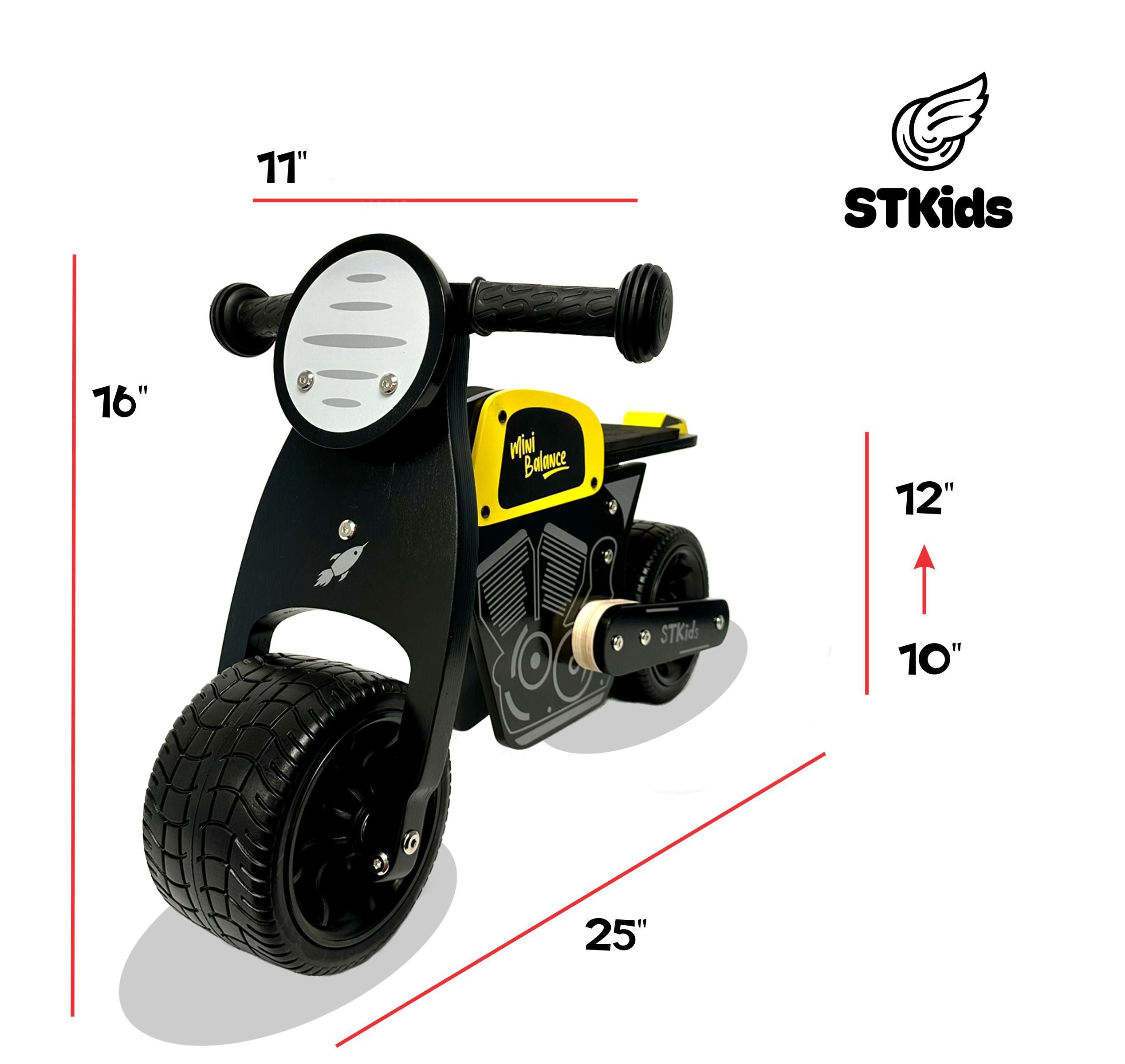 Ride-on Minibalance Cafe Racer