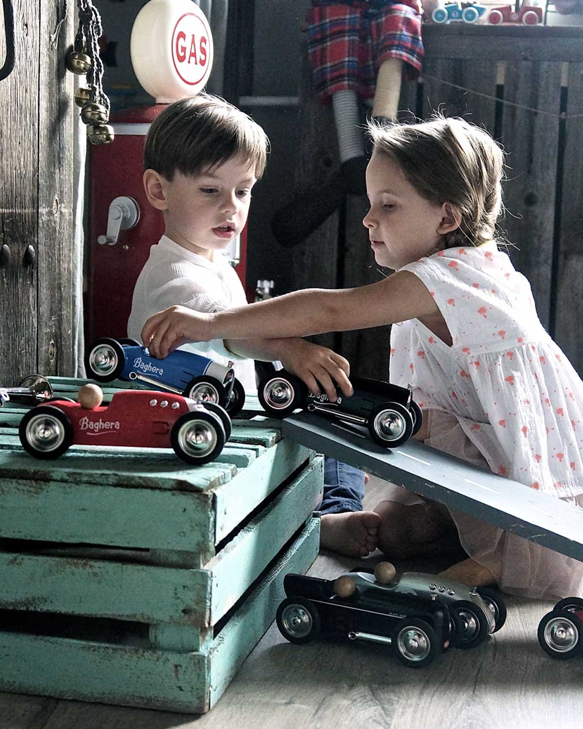 Car Racing Car Silver