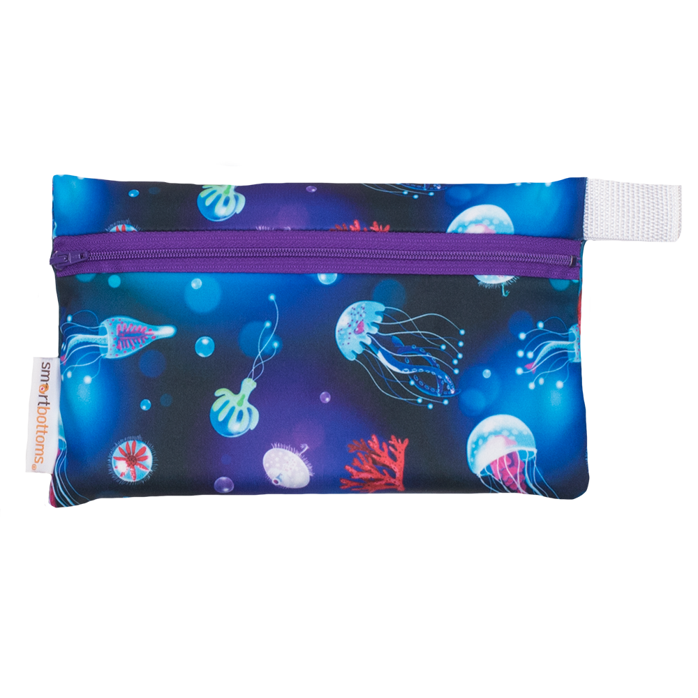 Mini Wet Bag - Ocean Blooms