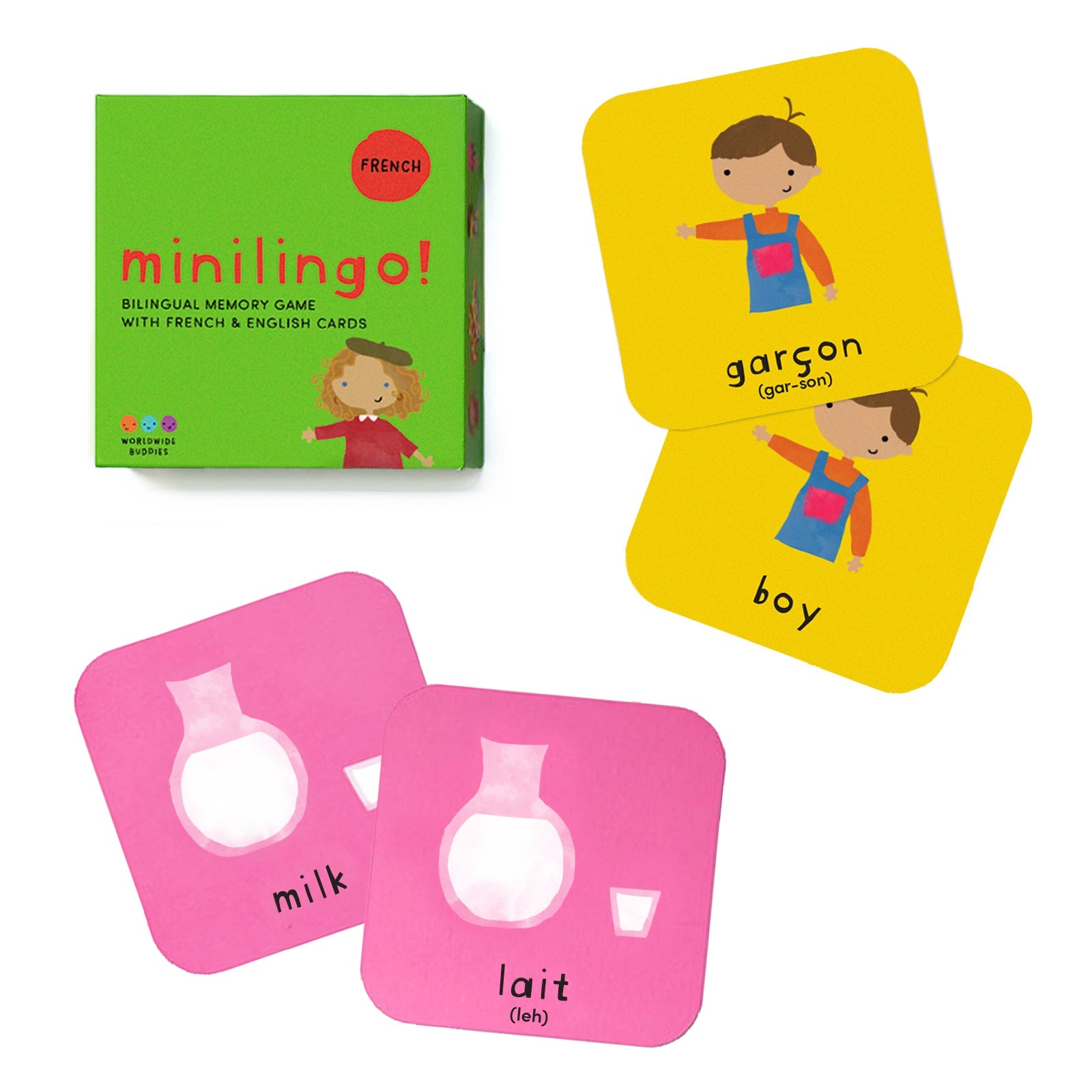 Minilingo, English/french Flashcards