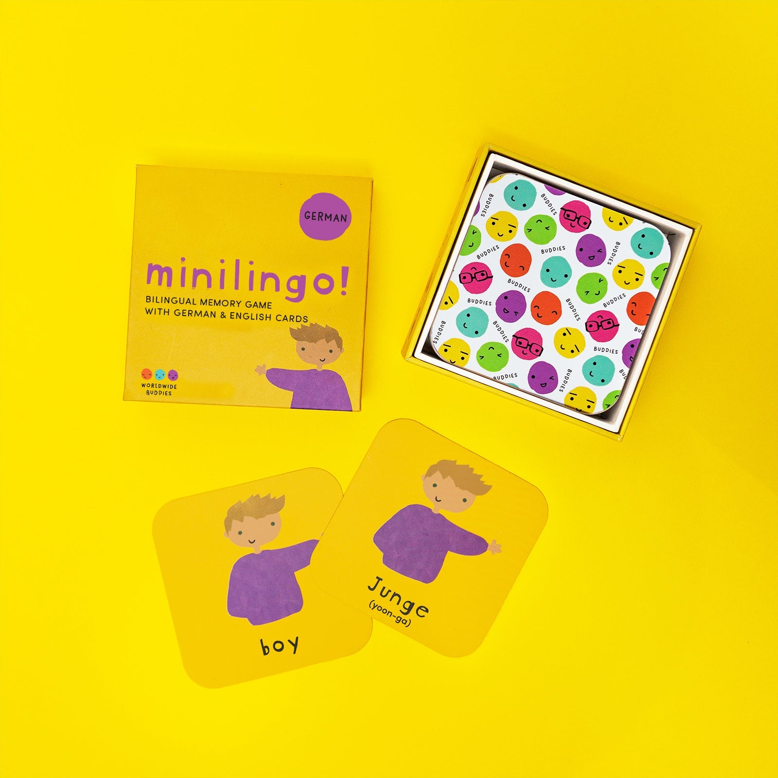 Minilingo, English/german Flashcards