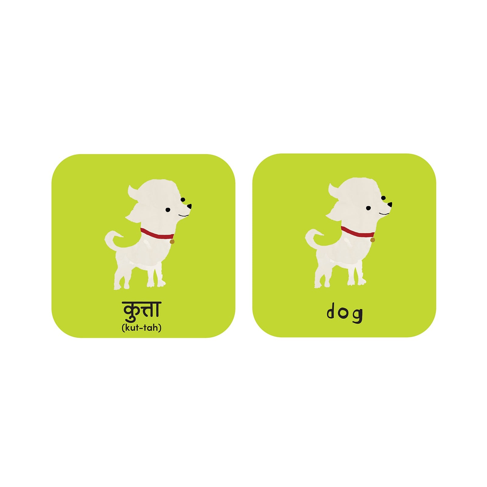 Minilingo, English/hindi Flashcards