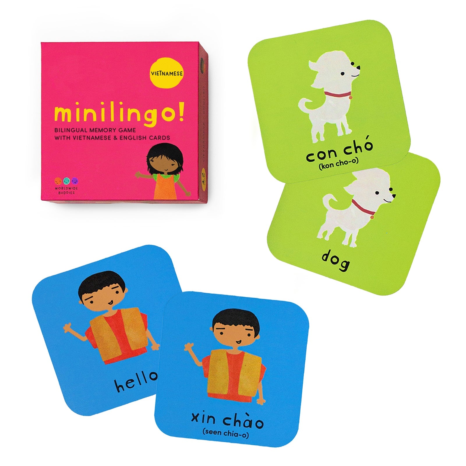 Minilingo, English/vietnamese Flashcards
