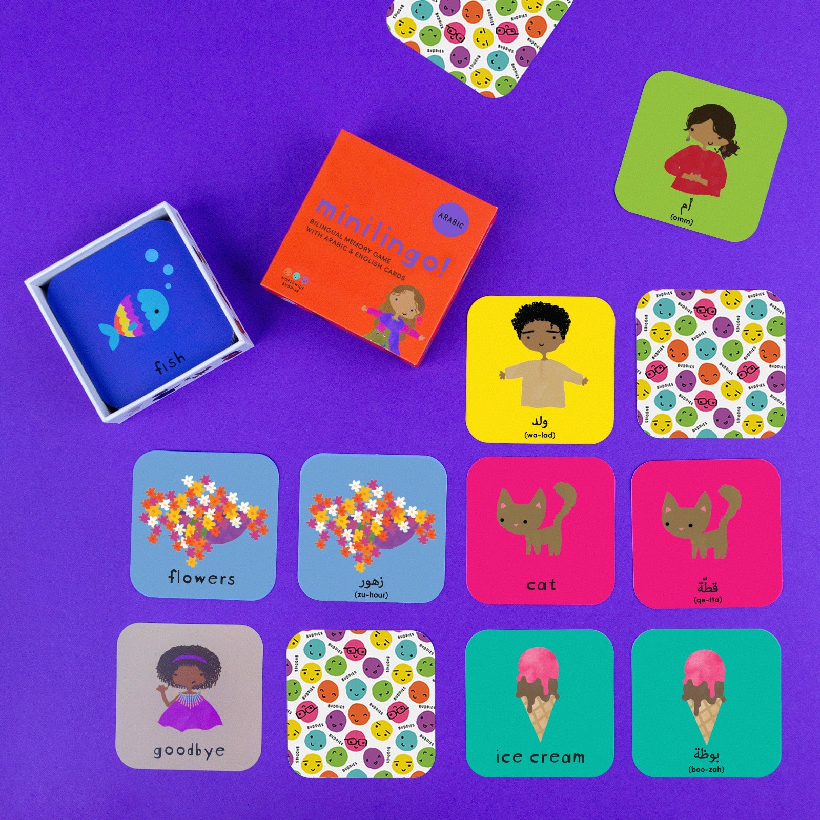 Minilingo, English/arabic Flashcards