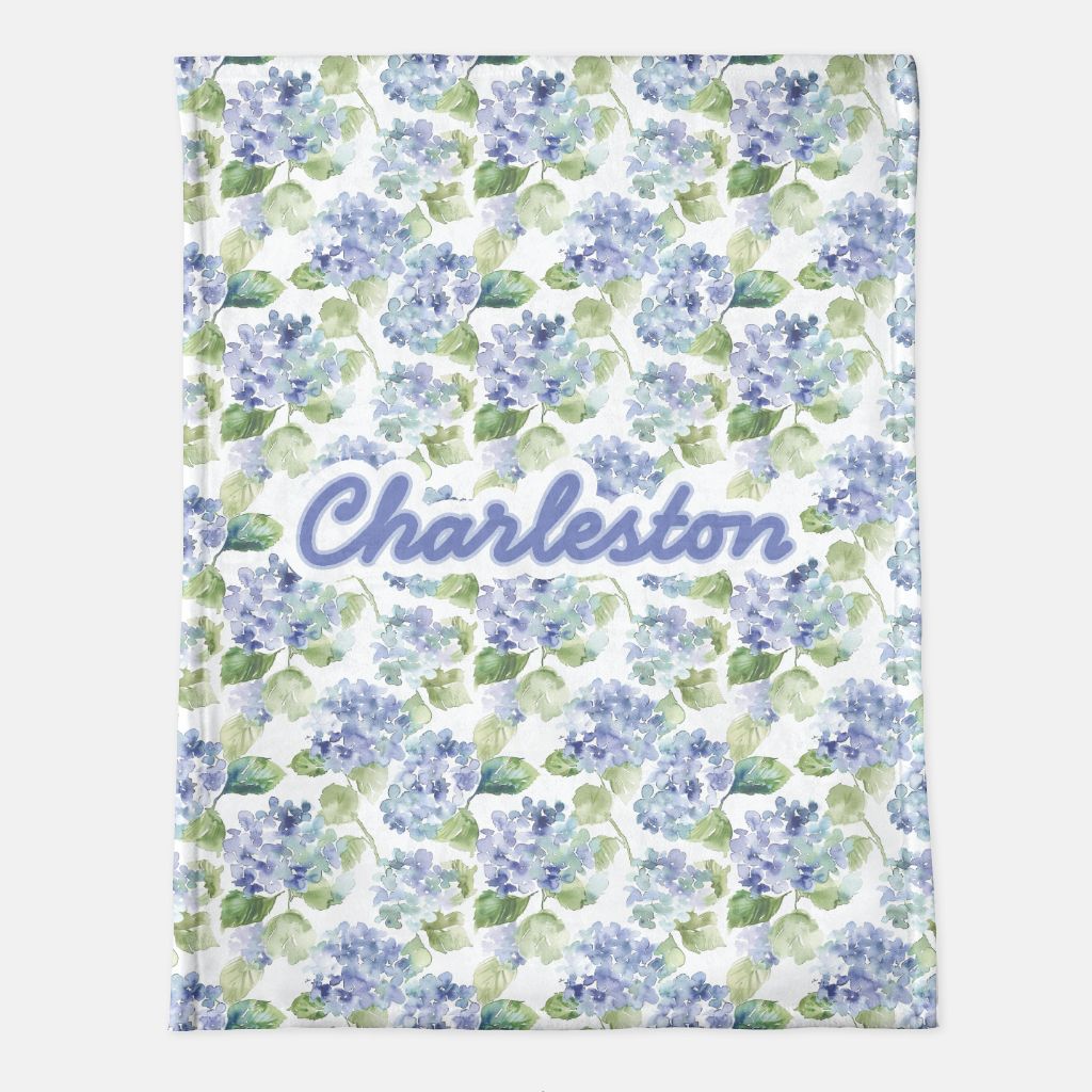 Charleston Personalized Minky Blanket
