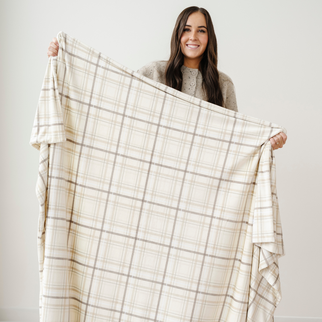 Minky Stretch Xl Throw Blankets