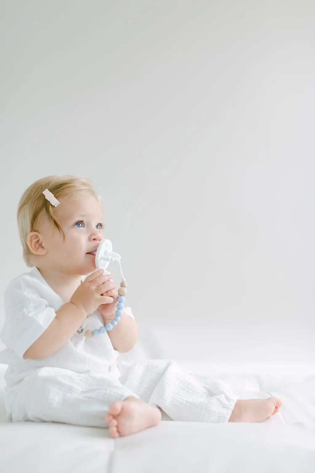 Pacifier Clip - Blue