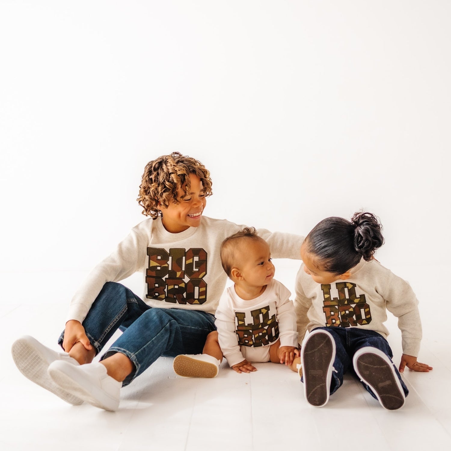 Big Bro Camo Patch Sweatshirt