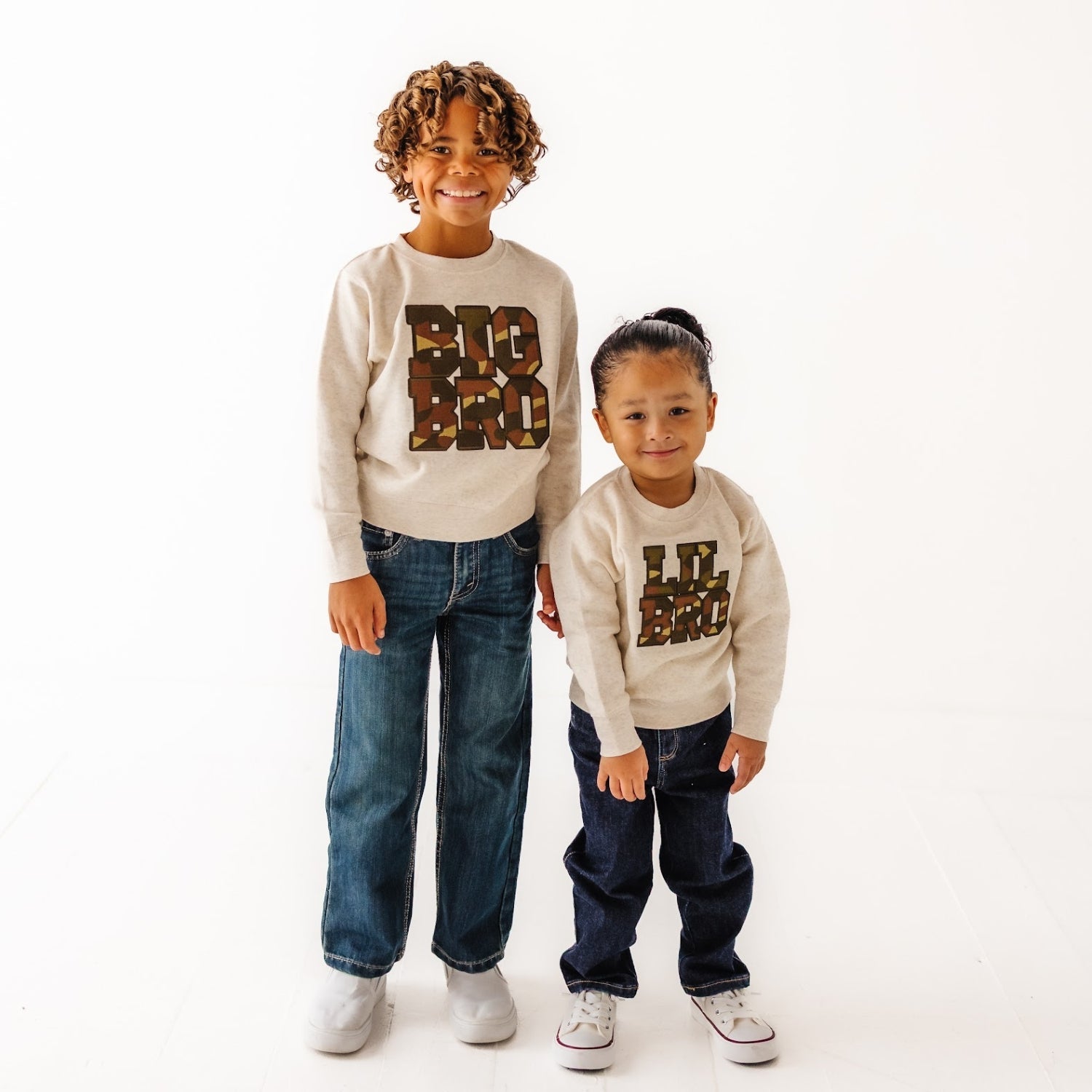 Big Bro Camo Patch Sweatshirt
