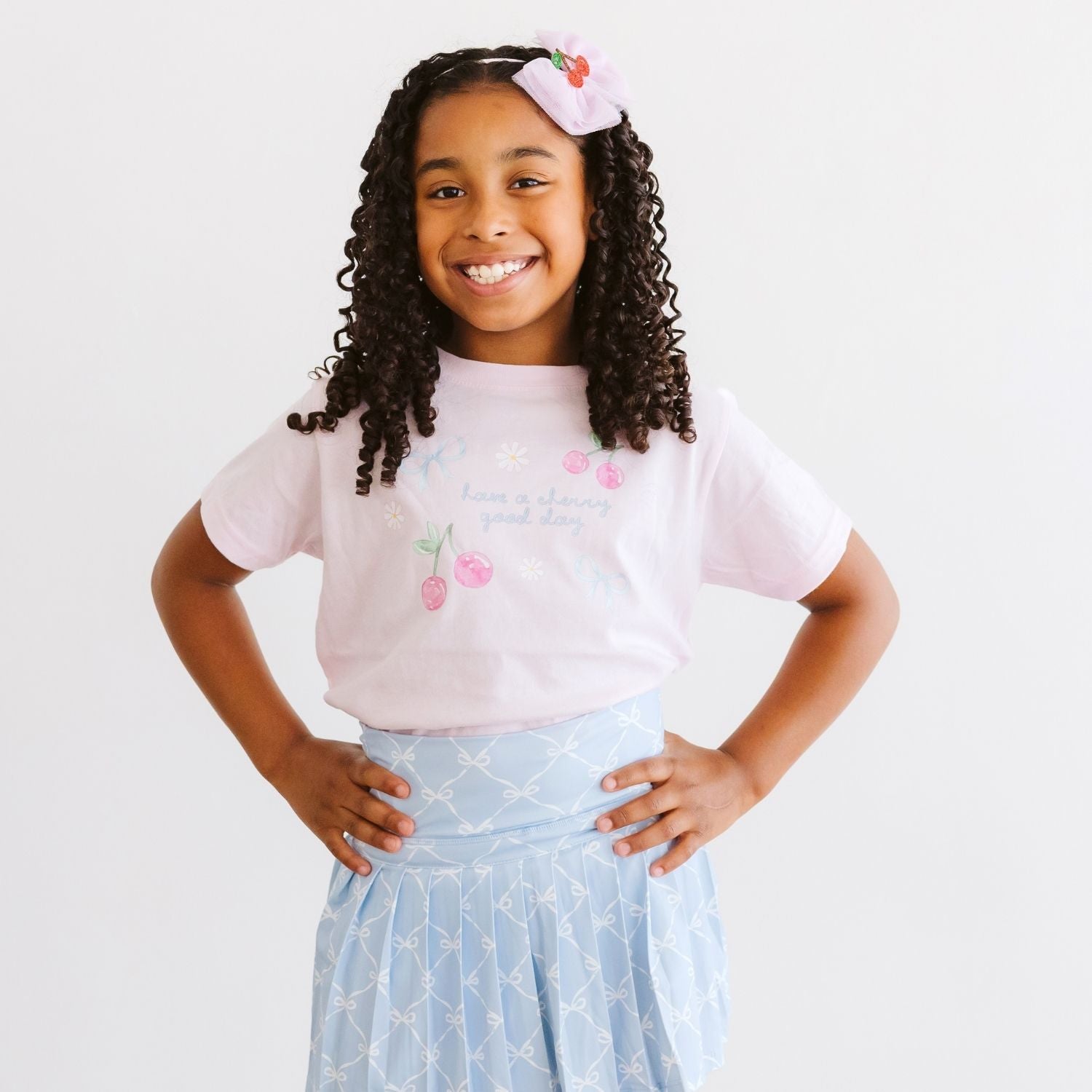 Cherry Good Day Short Sleeve T-shirt