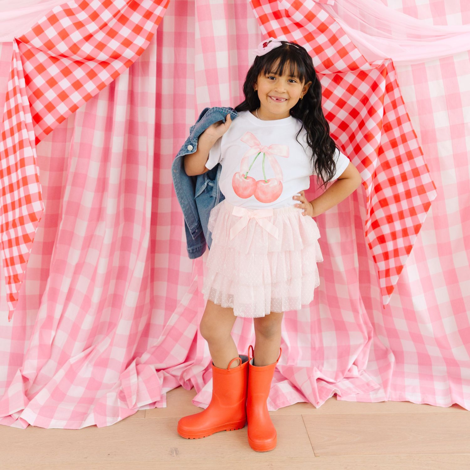 Cherry Cute Short Sleeve T-shirt