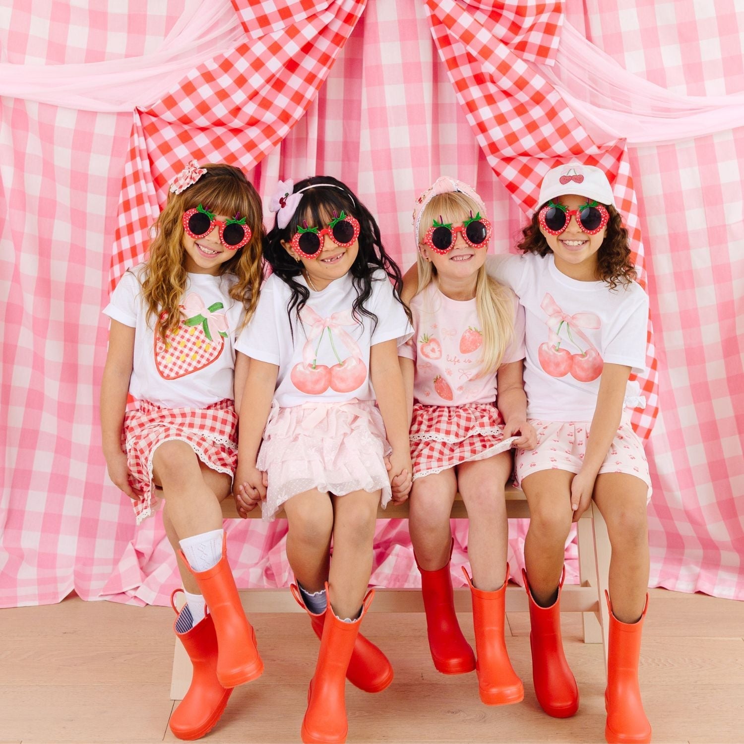 Cherry Cute Short Sleeve T-shirt