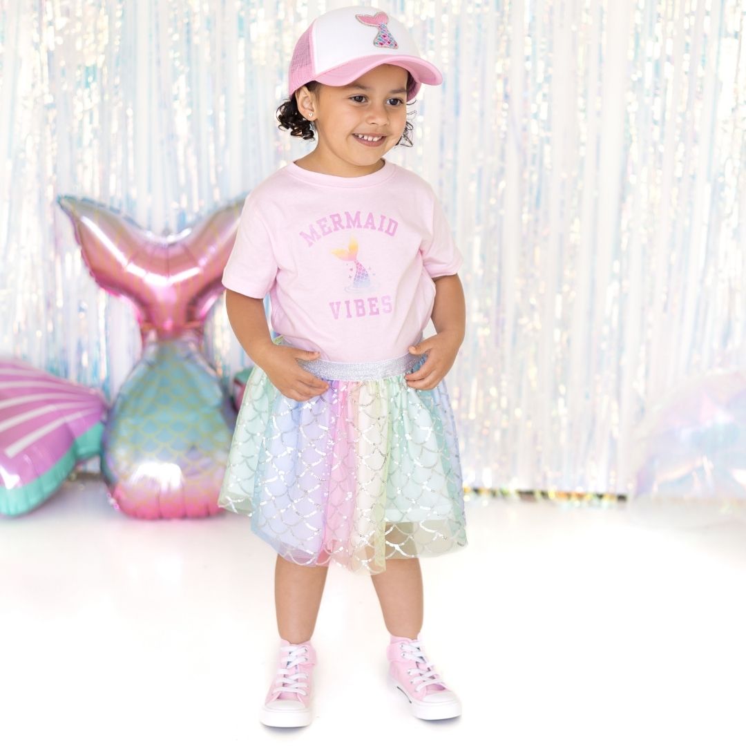 Rainbow Mermaid Tutu Skirt