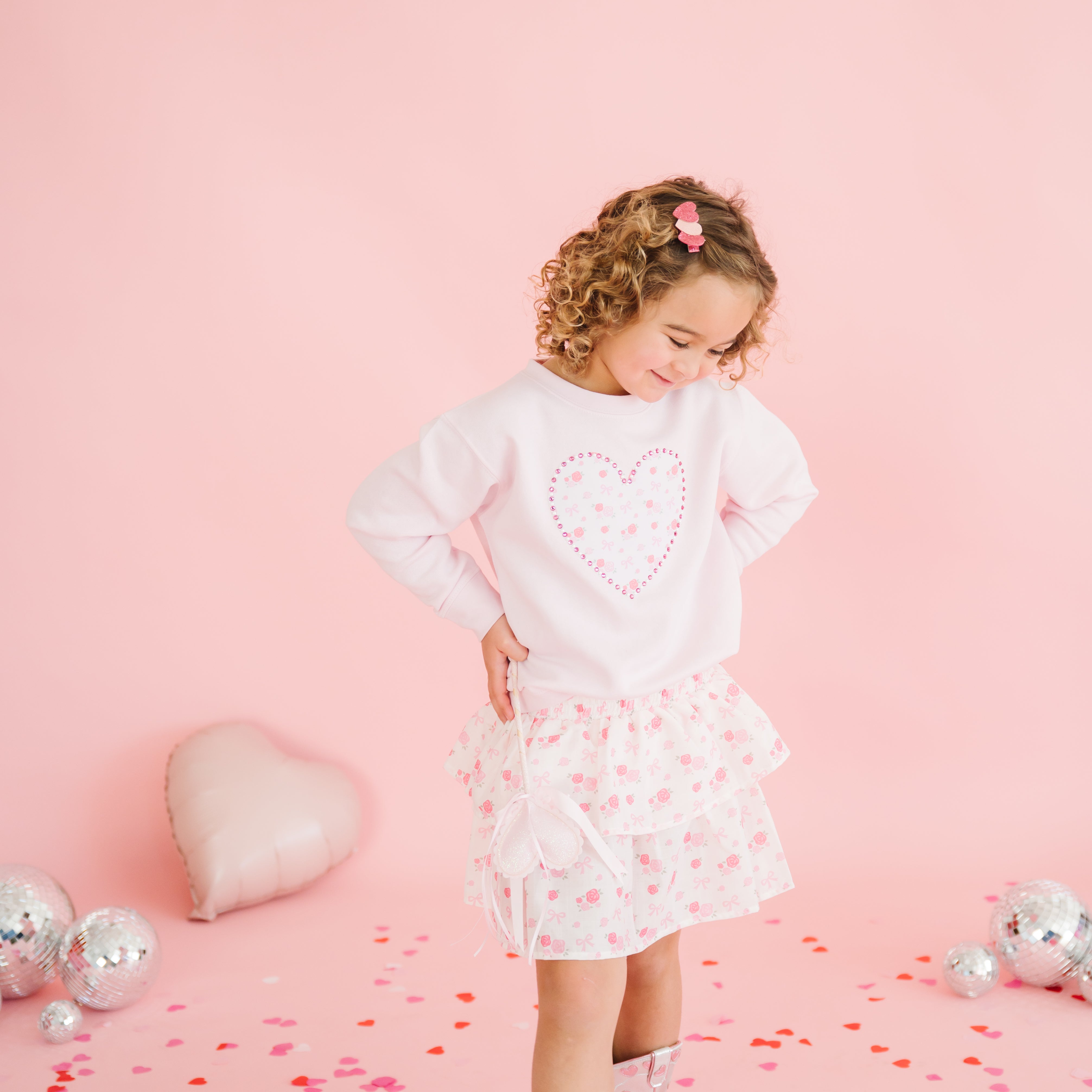 Dainty Rose Skort