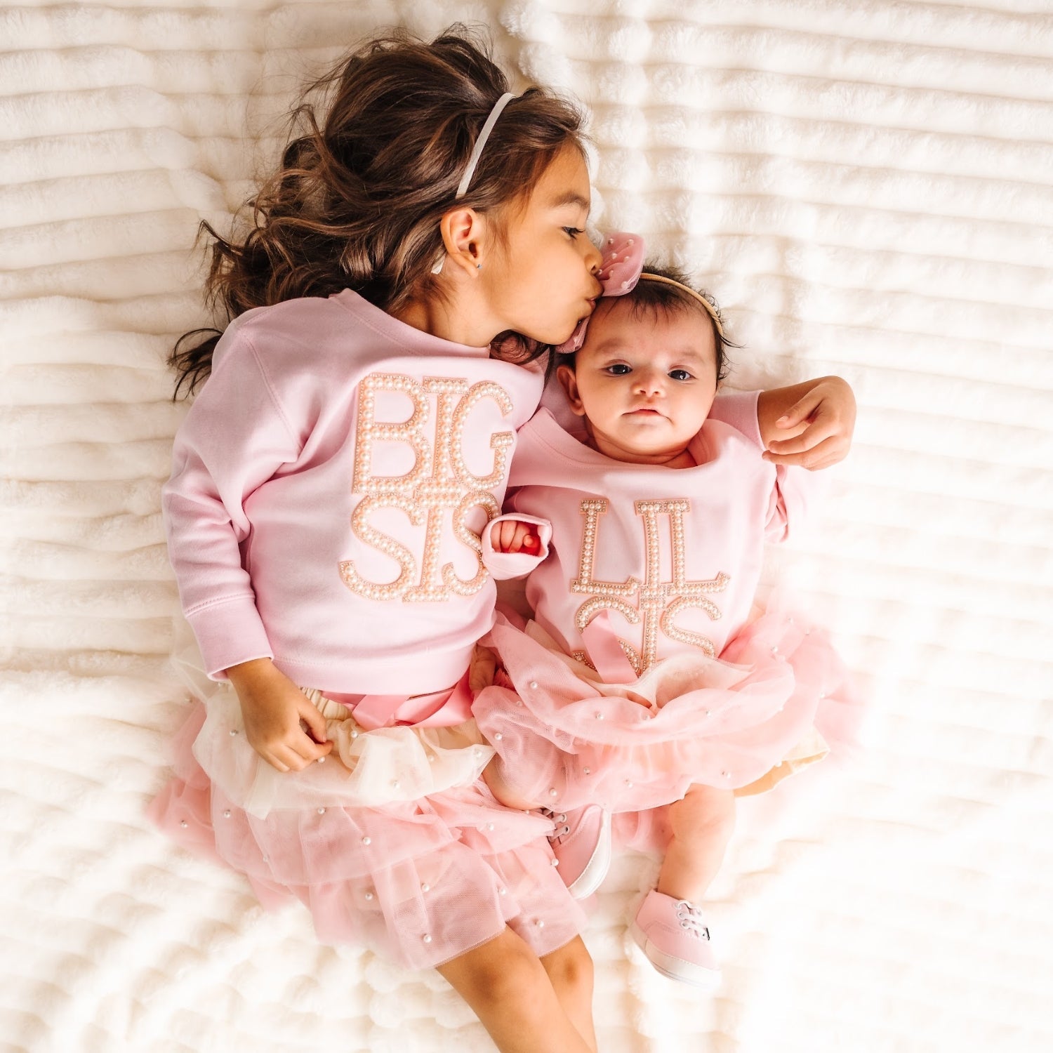 Big Sis Pearl Patch Sweatshirt