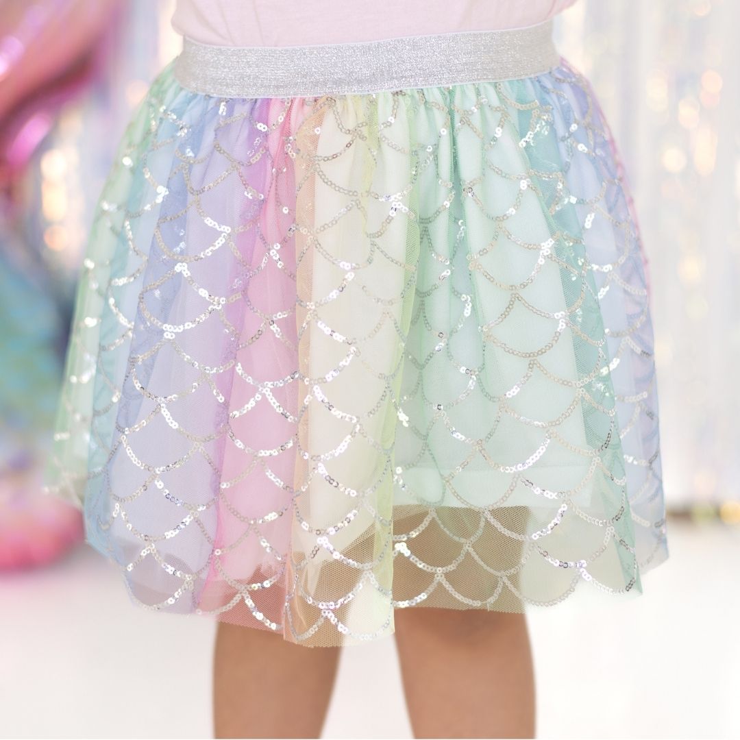 Rainbow Mermaid Tutu Skirt