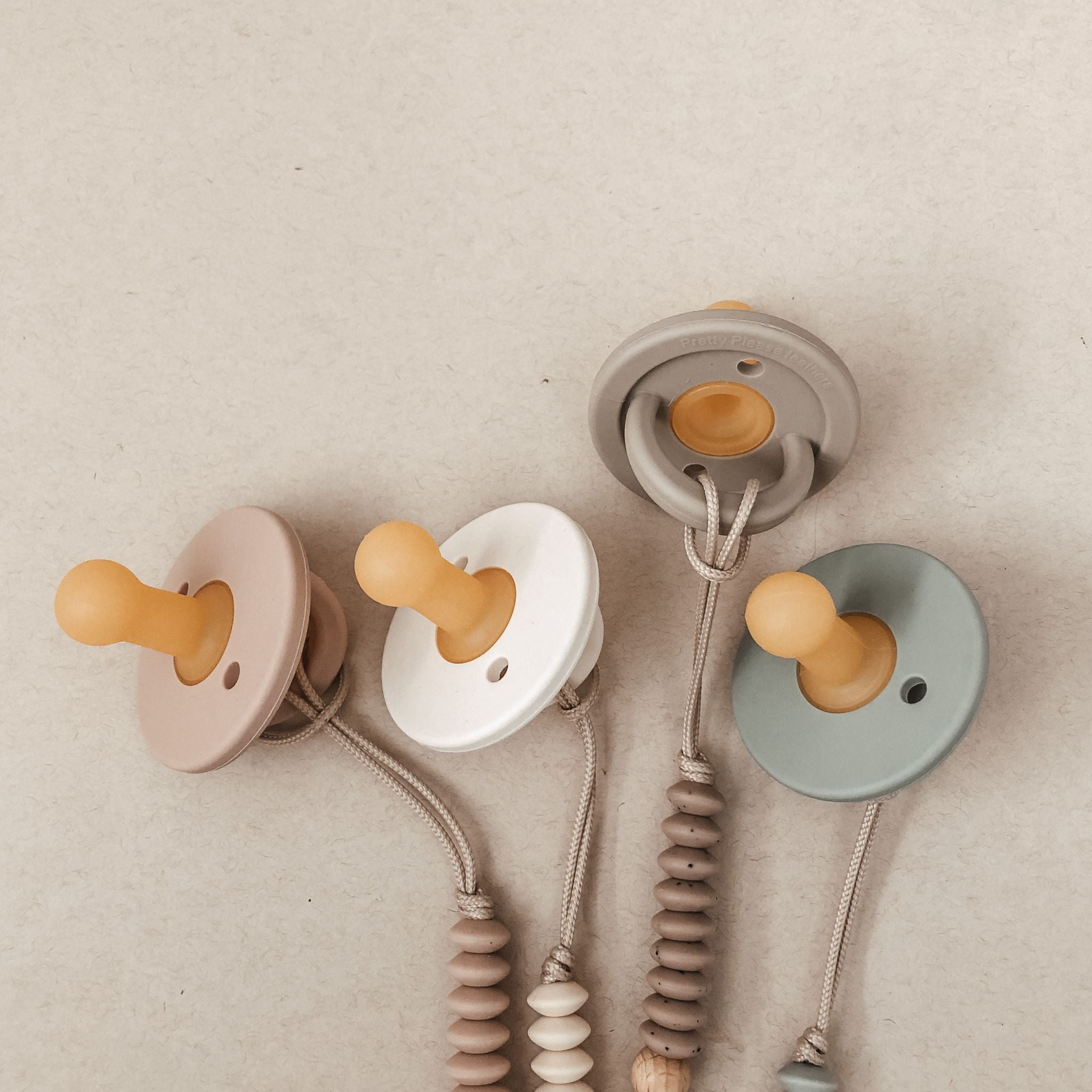 Modern Pacifier | Warm Taupe