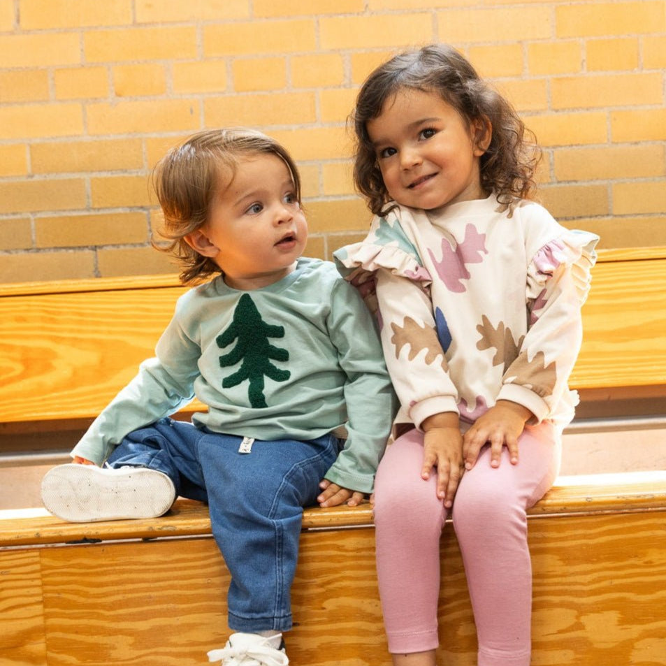 Recycled Cotton Snowy Pine T-shirt