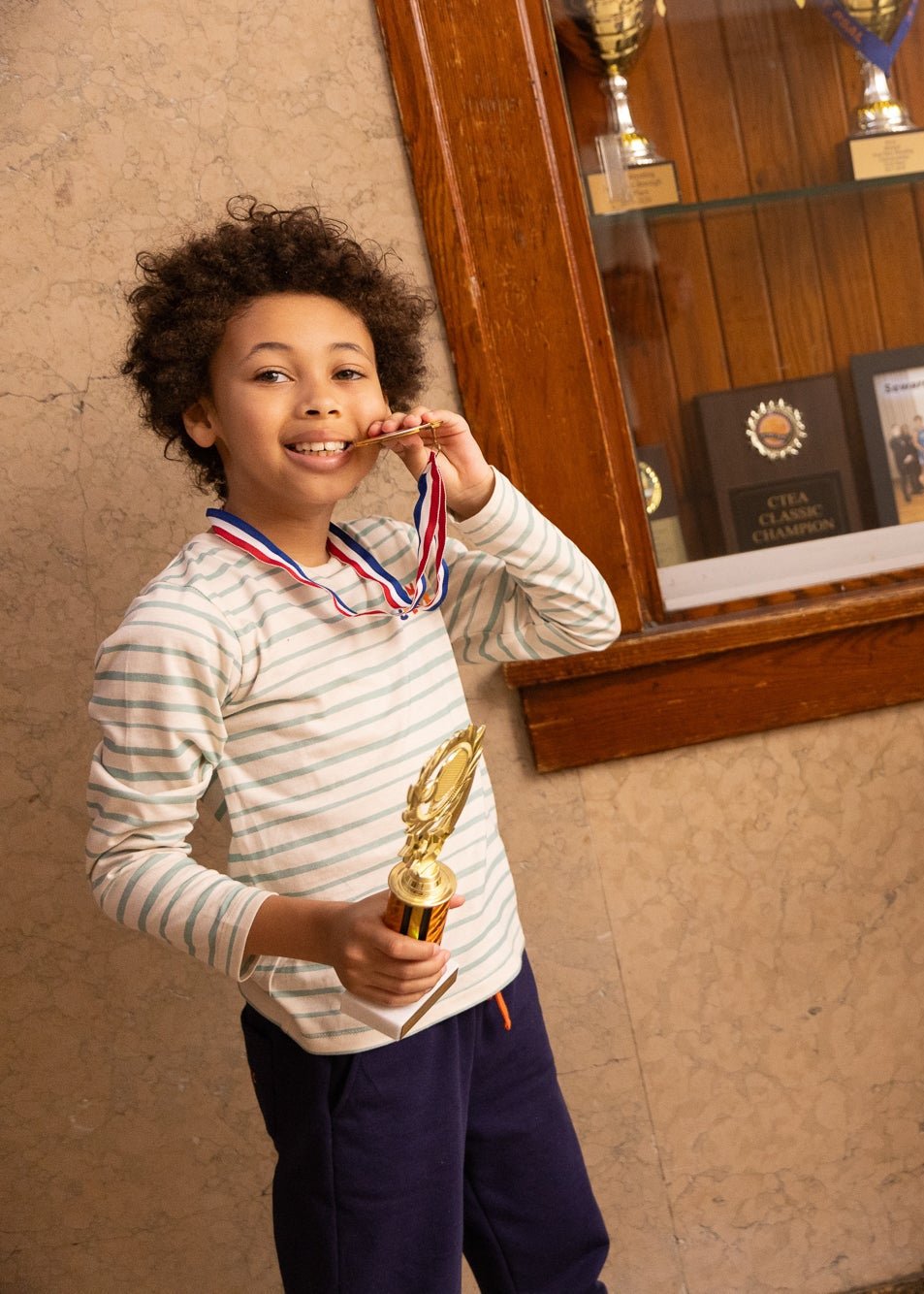Recycled Cotton Breton T-shirt