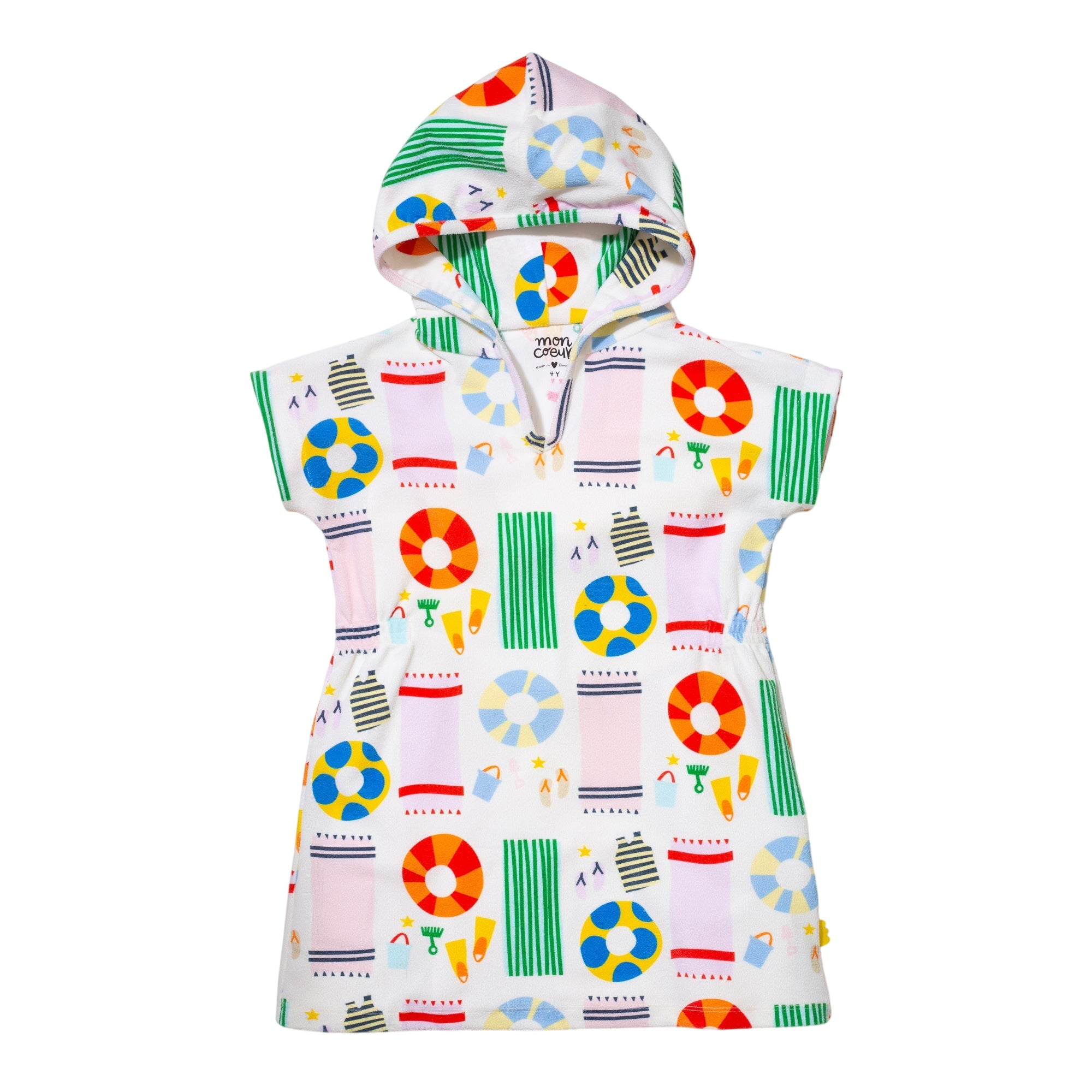 Recycled Terry Beach Kid Cover Up