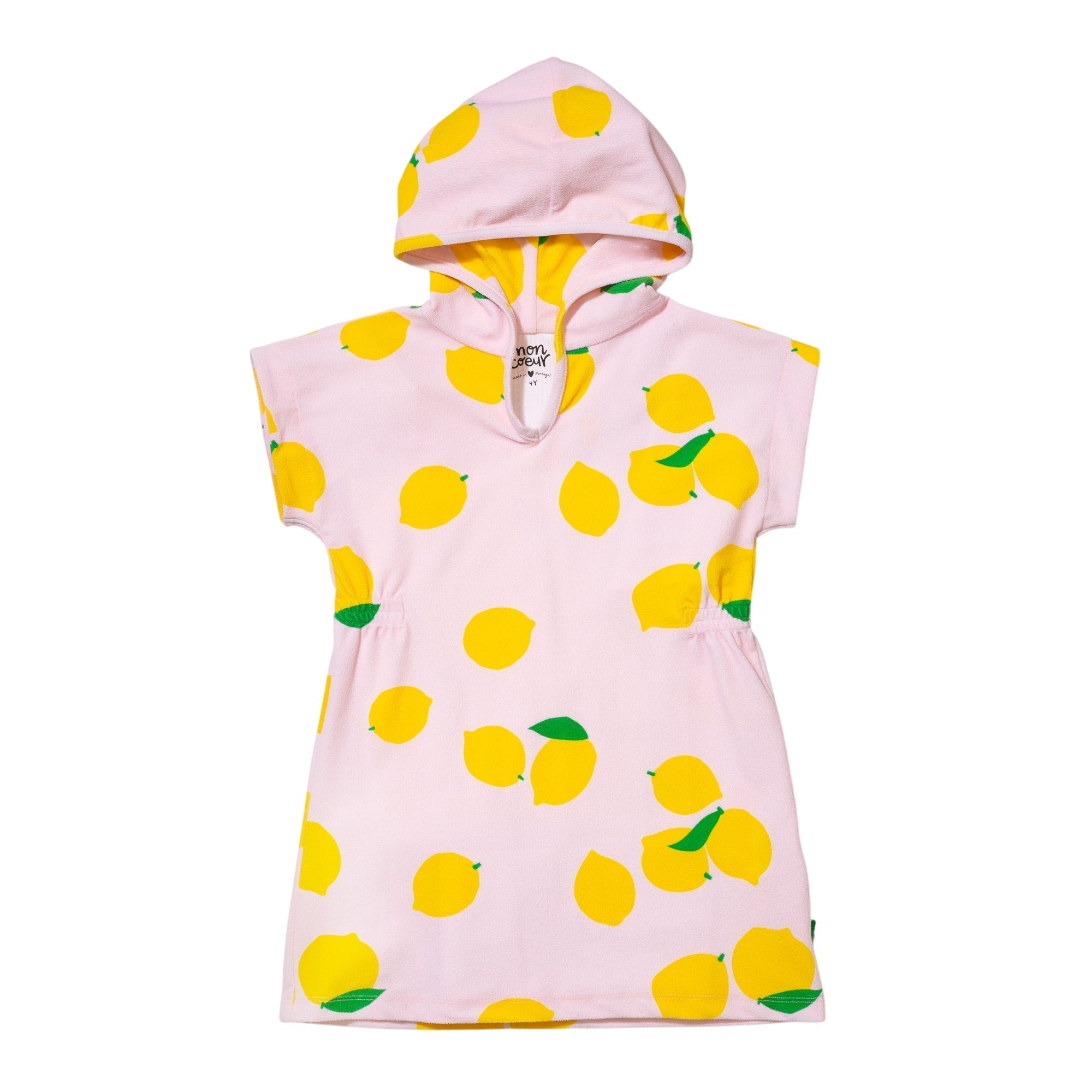 Recycled Terry Lemon Kid Cover Up