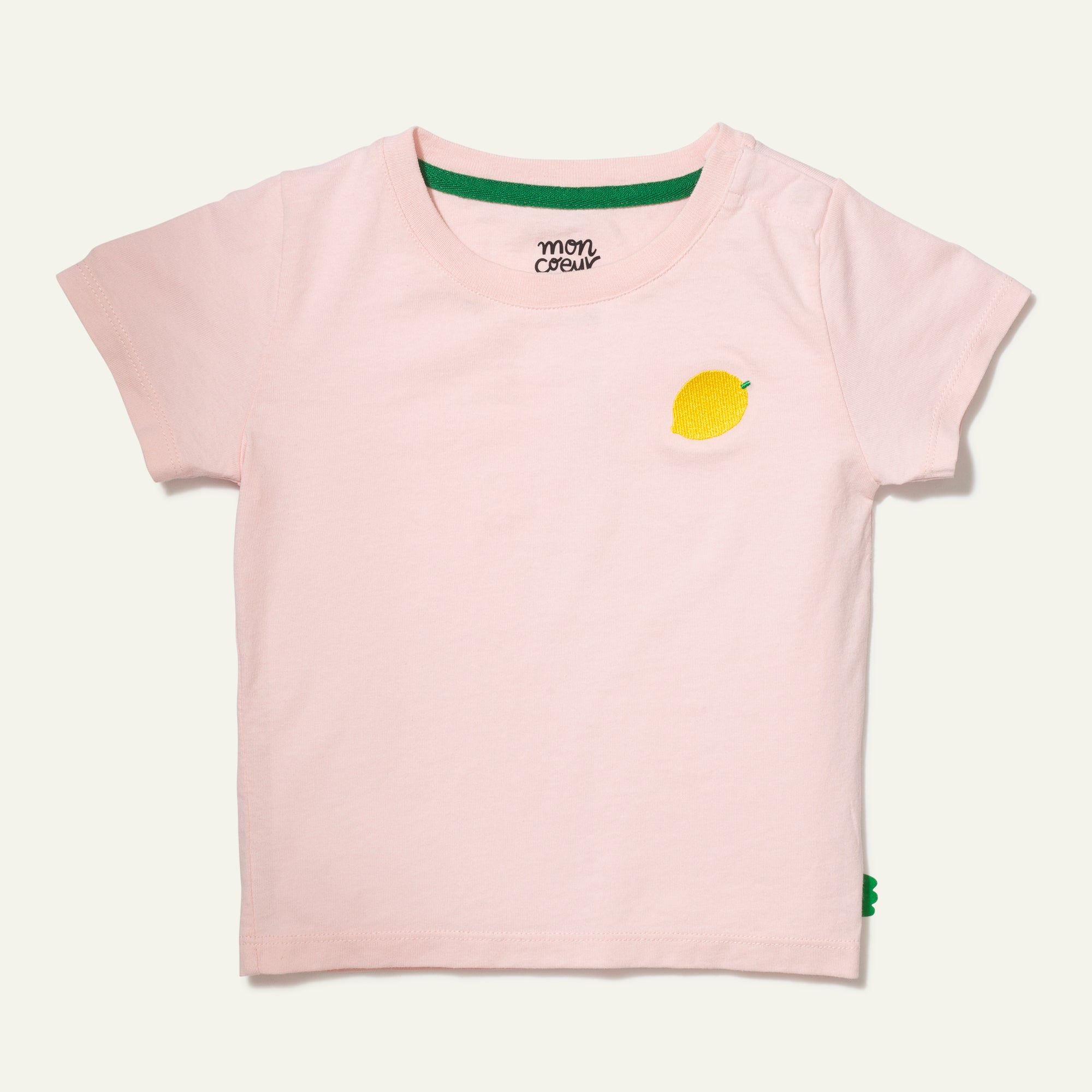 Recycled Cotton Lemon Baby T-shirt