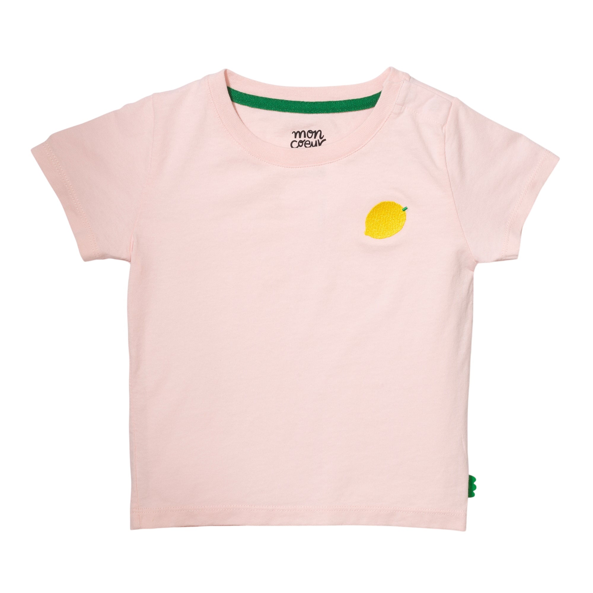 Recycled Cotton Pink Lemon Kid T-shirt