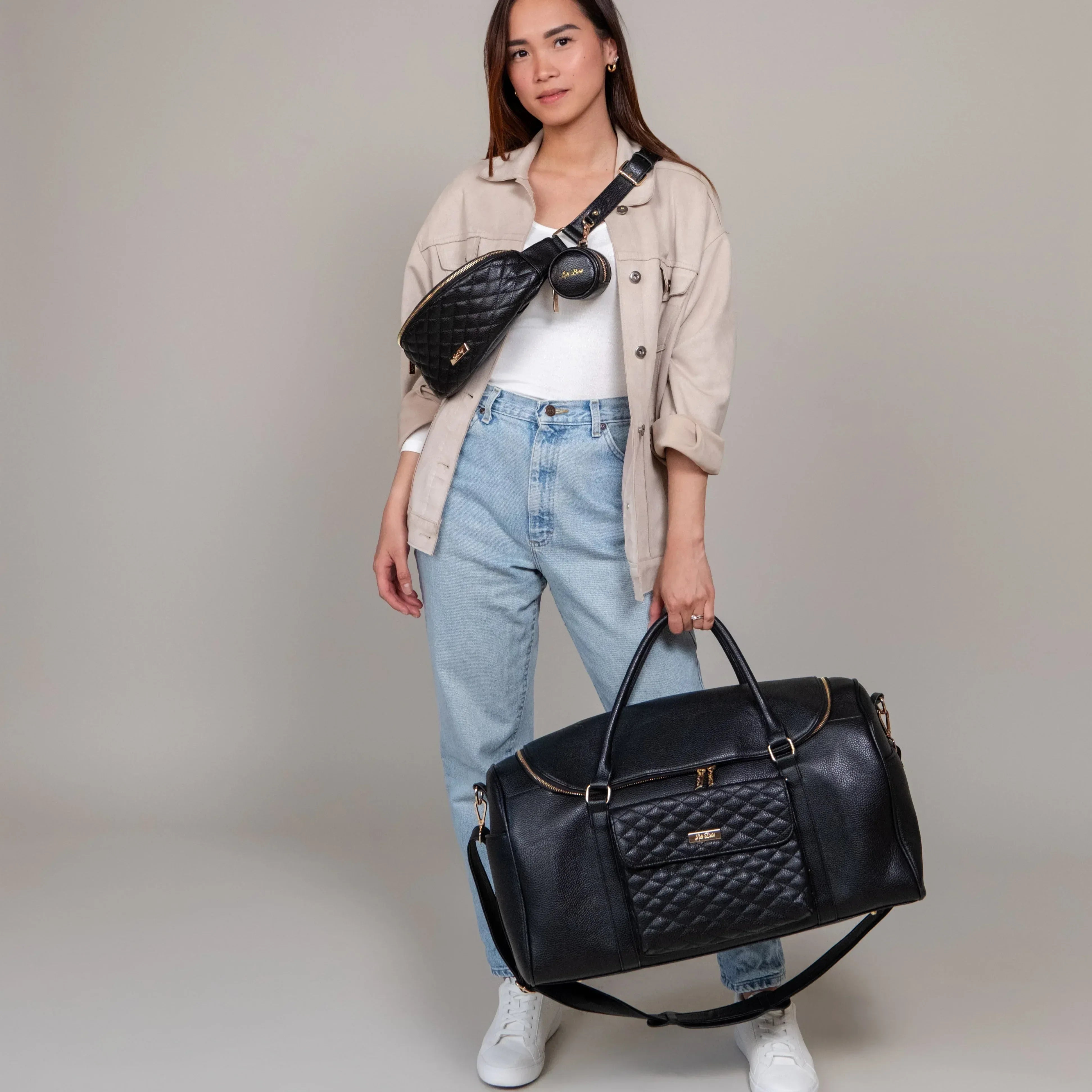 Monaco Sling Bag | Ebony Black