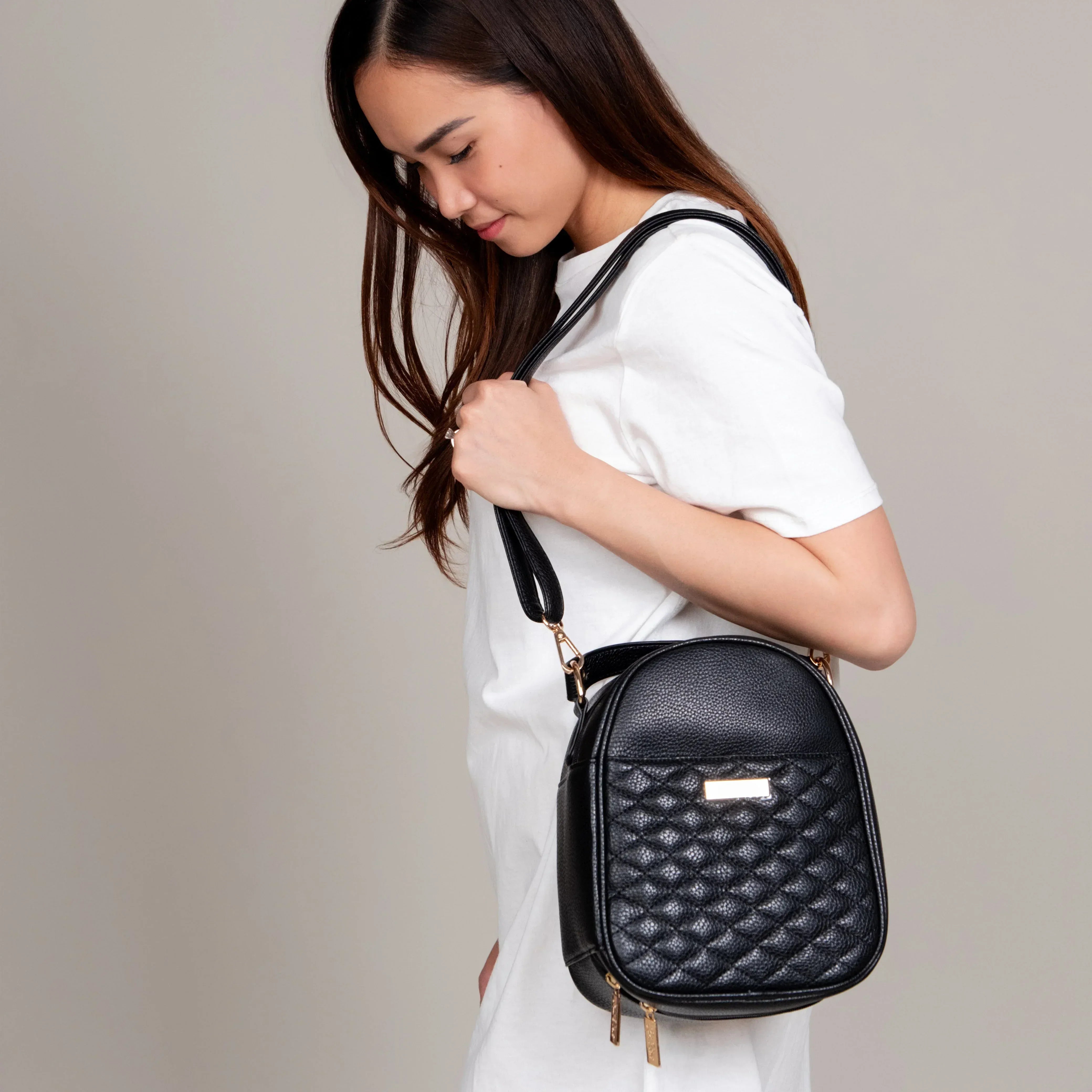 Monaco Snack Bag | Ebony Black
