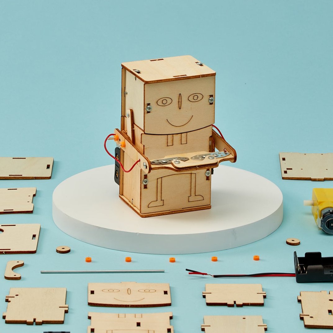 Money Bank Robot Diy Kit, Educational Stem Toy