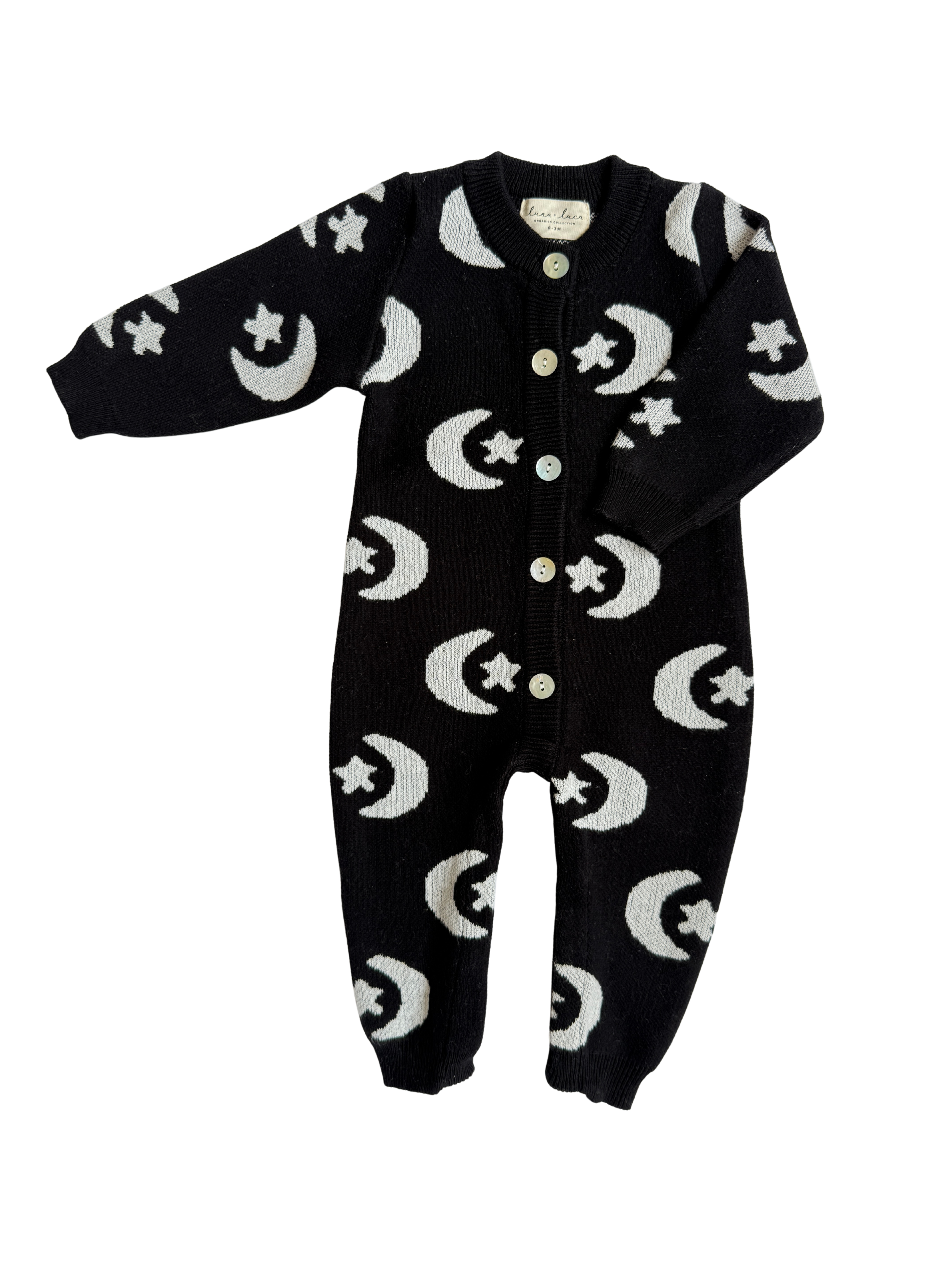 Midnight Sky Jacquard Jumpsuit