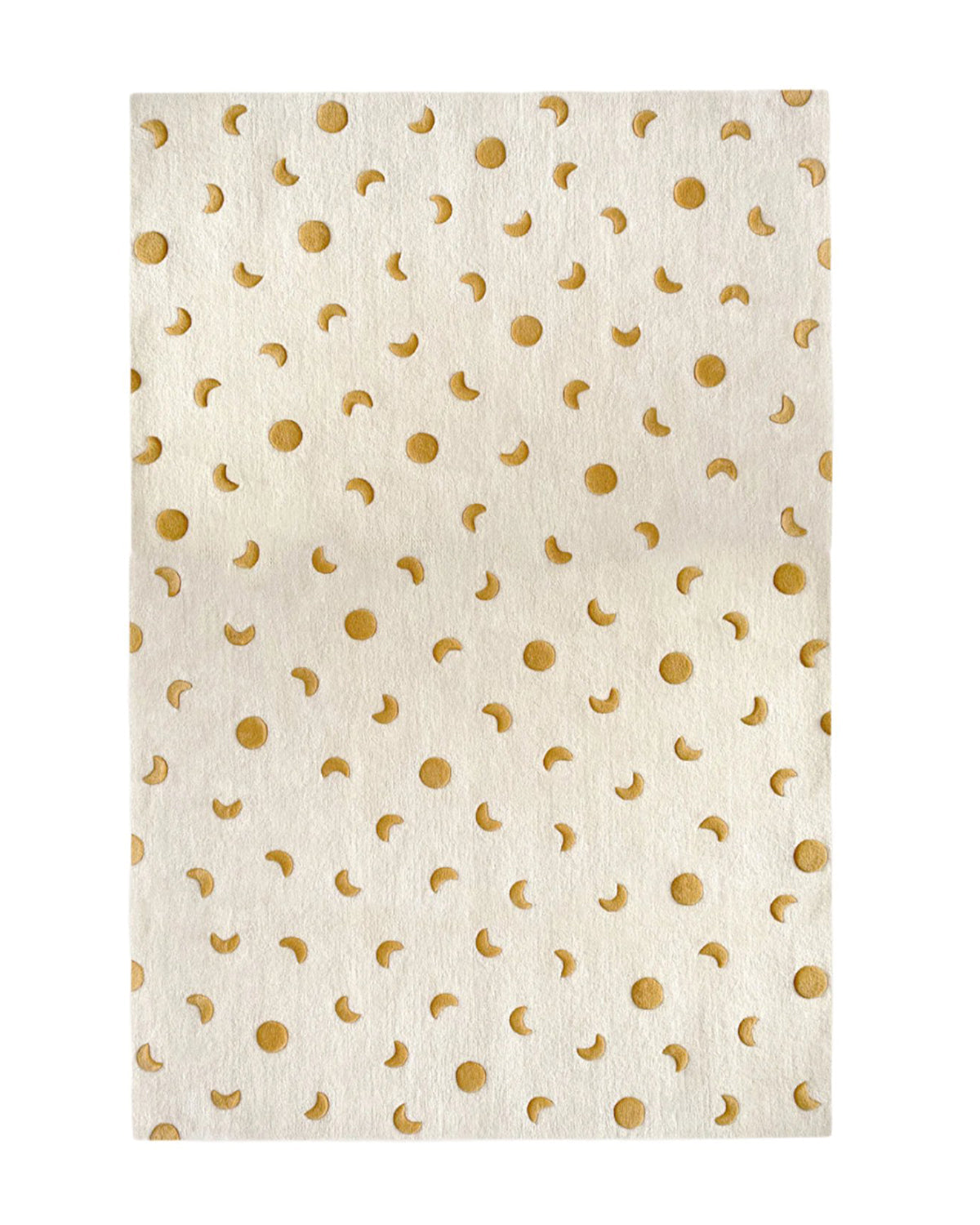 Rug Moons Cream / Gold 5.5 X 7.9 Ft