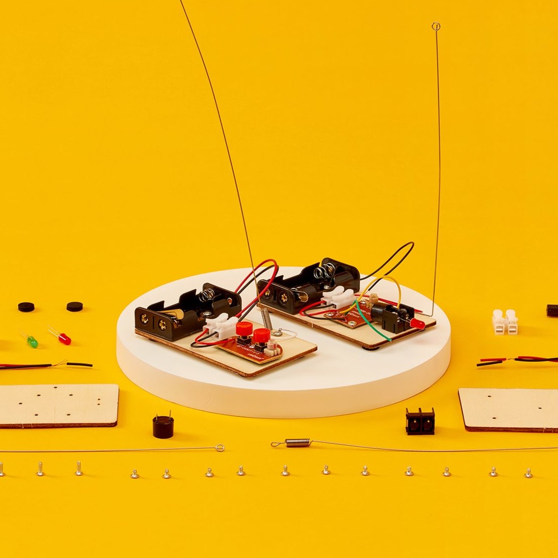 Telegraph And Morse Code Diy Kit, Educational Stem Toy