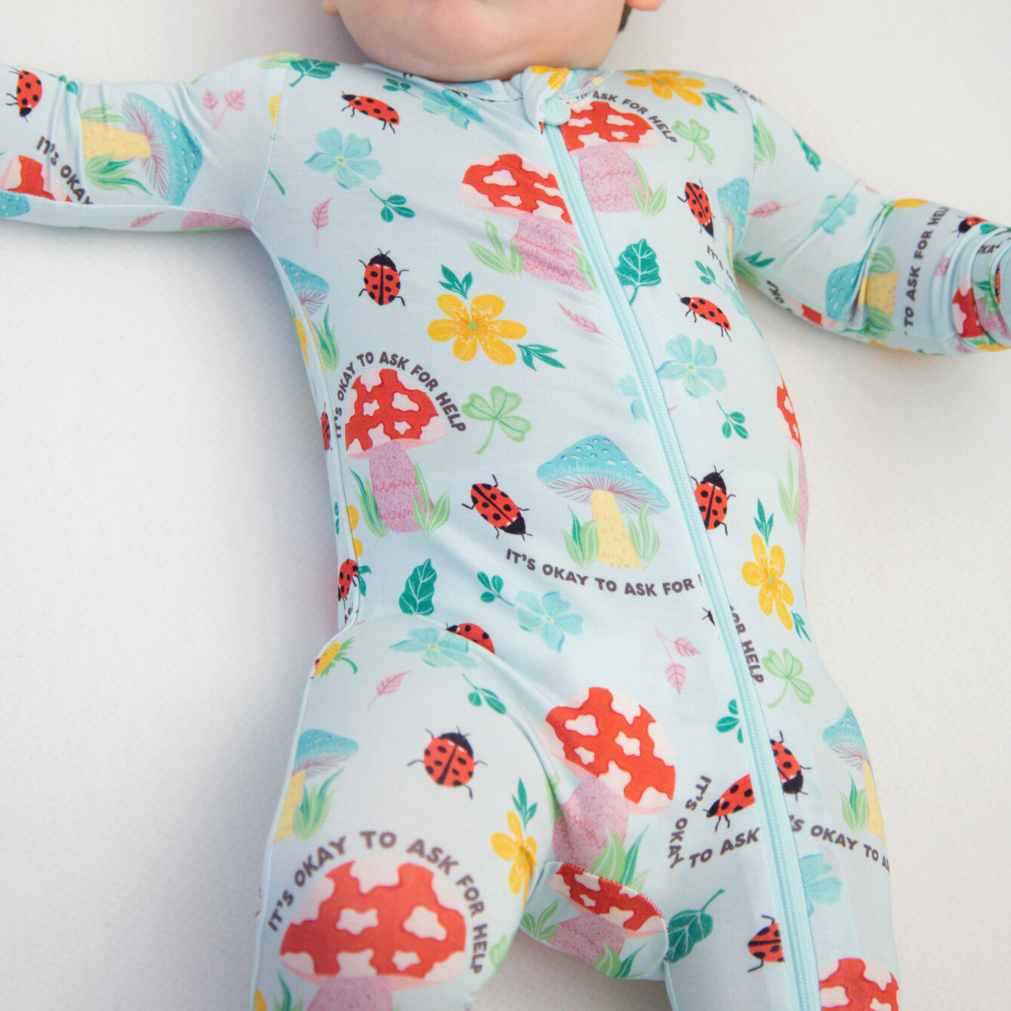 The Second-skin Footie | Magic Mushroom | "it's Okay To Ask For Help"